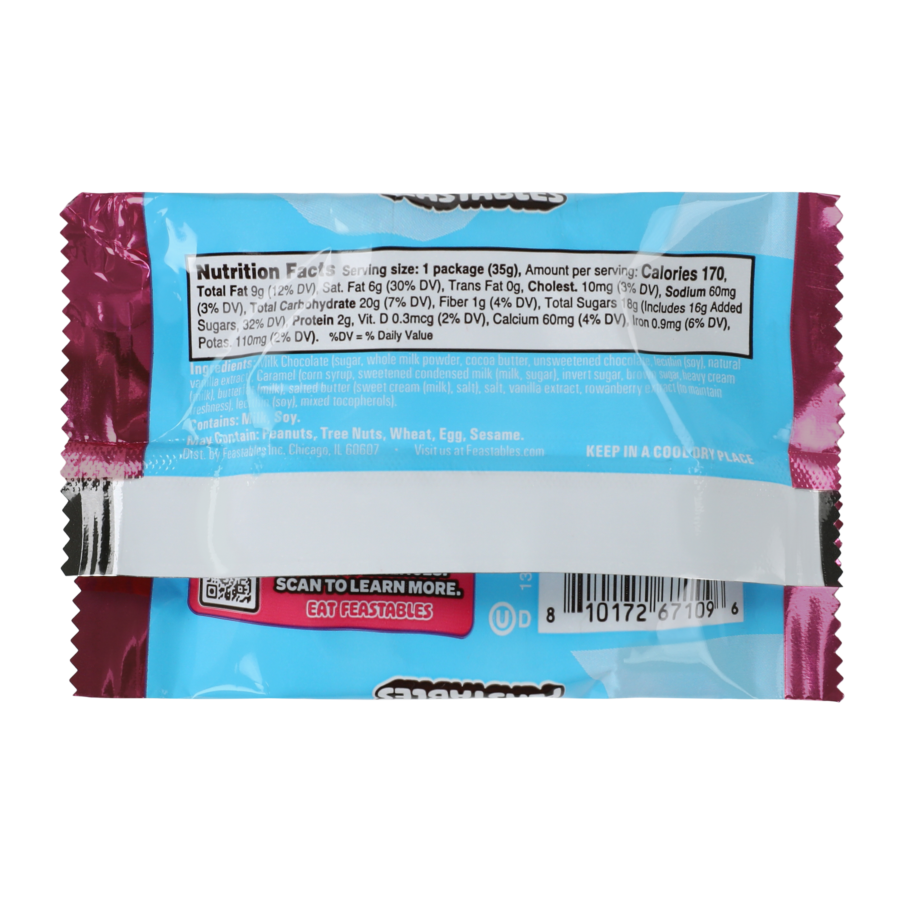 Mr. Beast Feastables Chocolate Caramel Heart 1.24oz