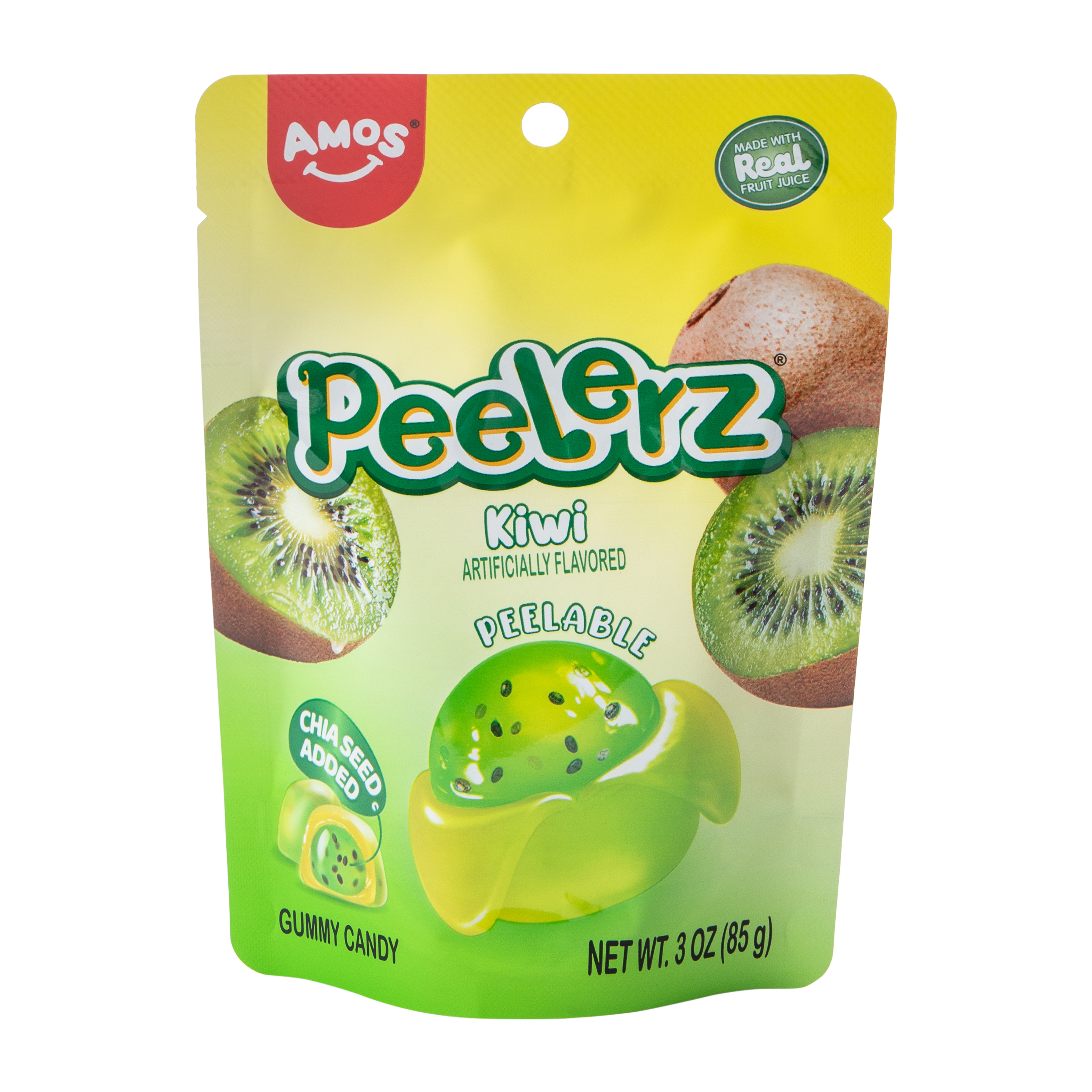Peelerz Kiwi Gummy Candy 3oz