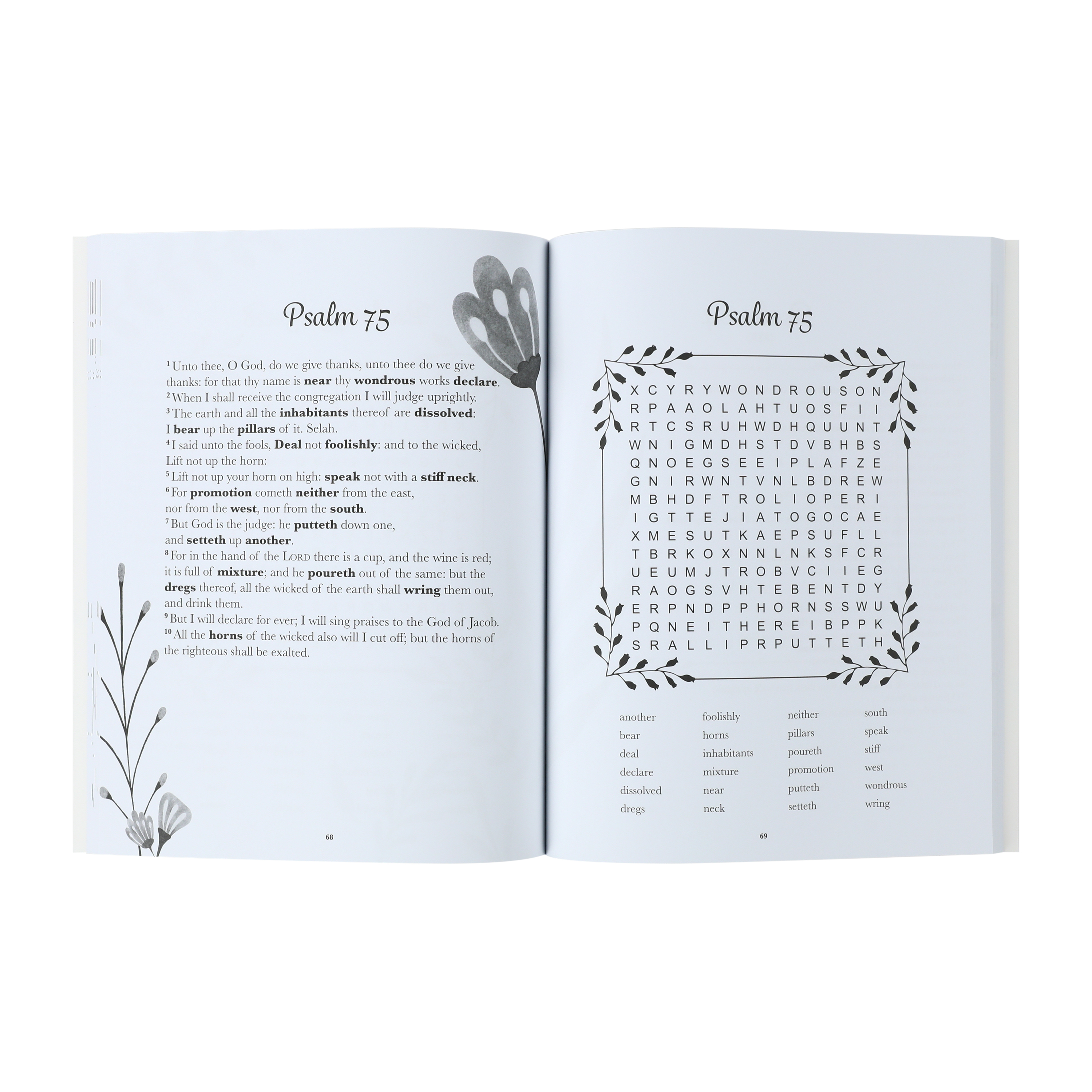Psalms Word Search 50-Count