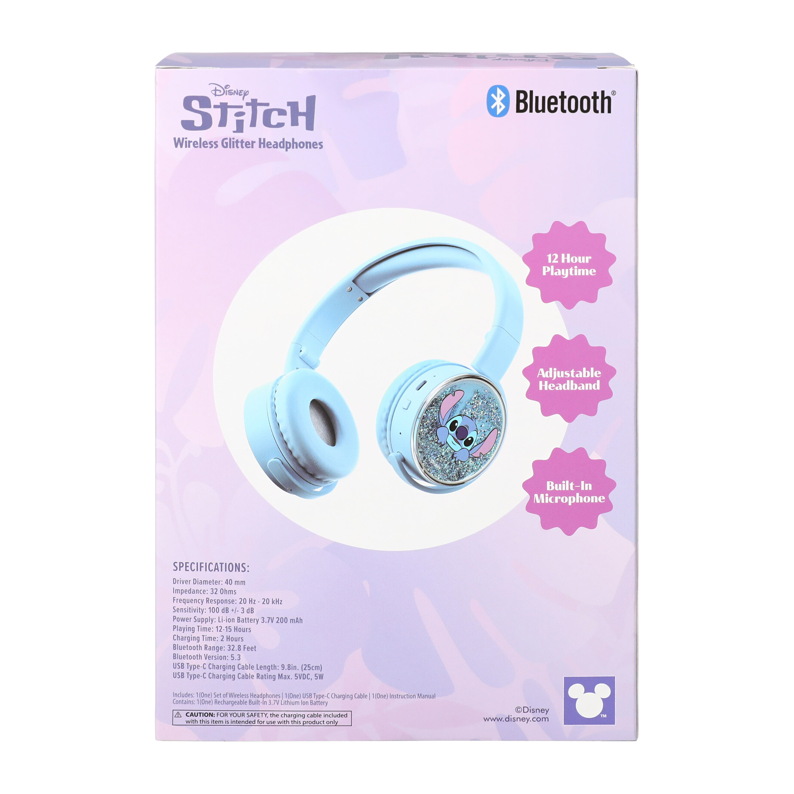 Disney Wireless Glitter Headphones