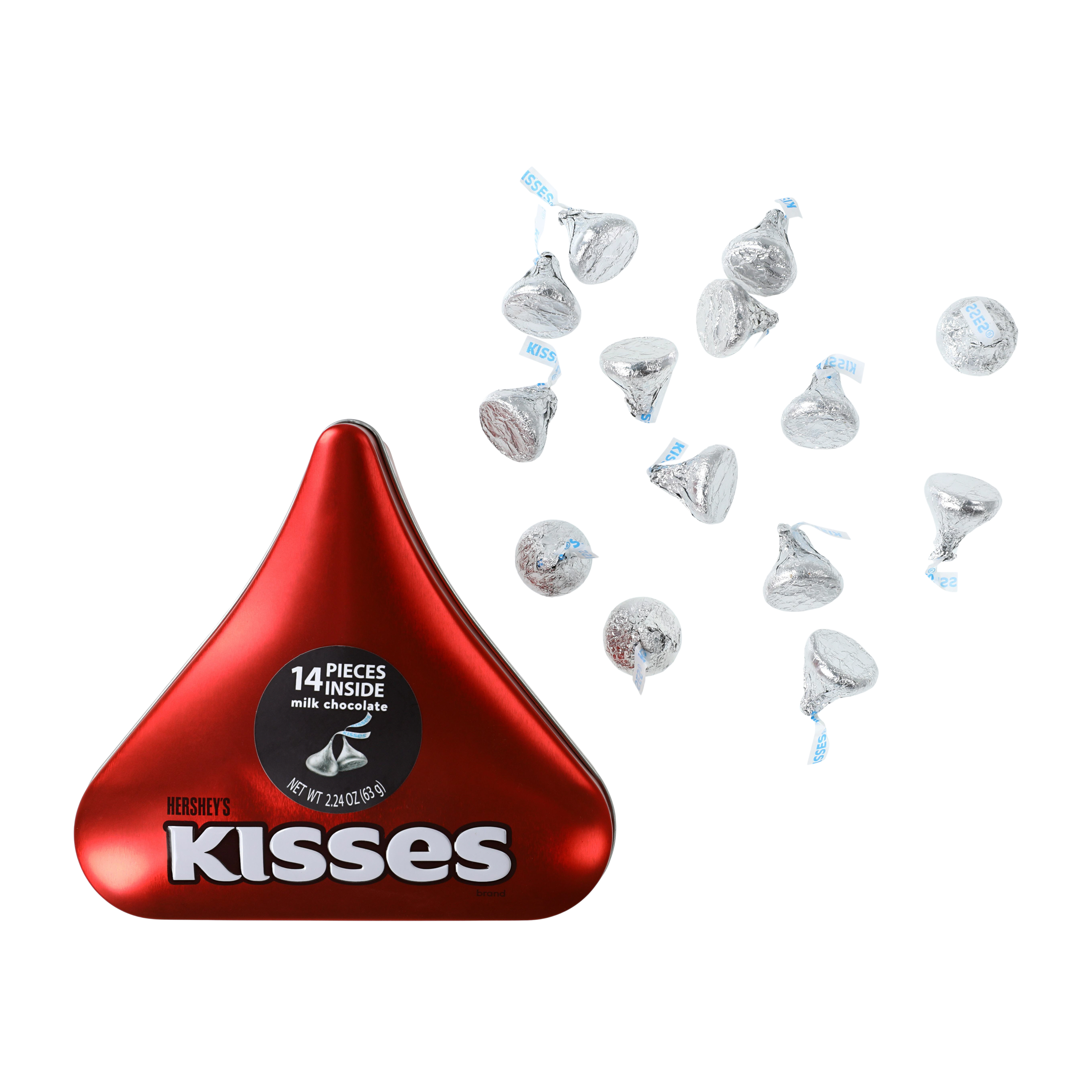Hershey's Kisses Tin 2.24oz