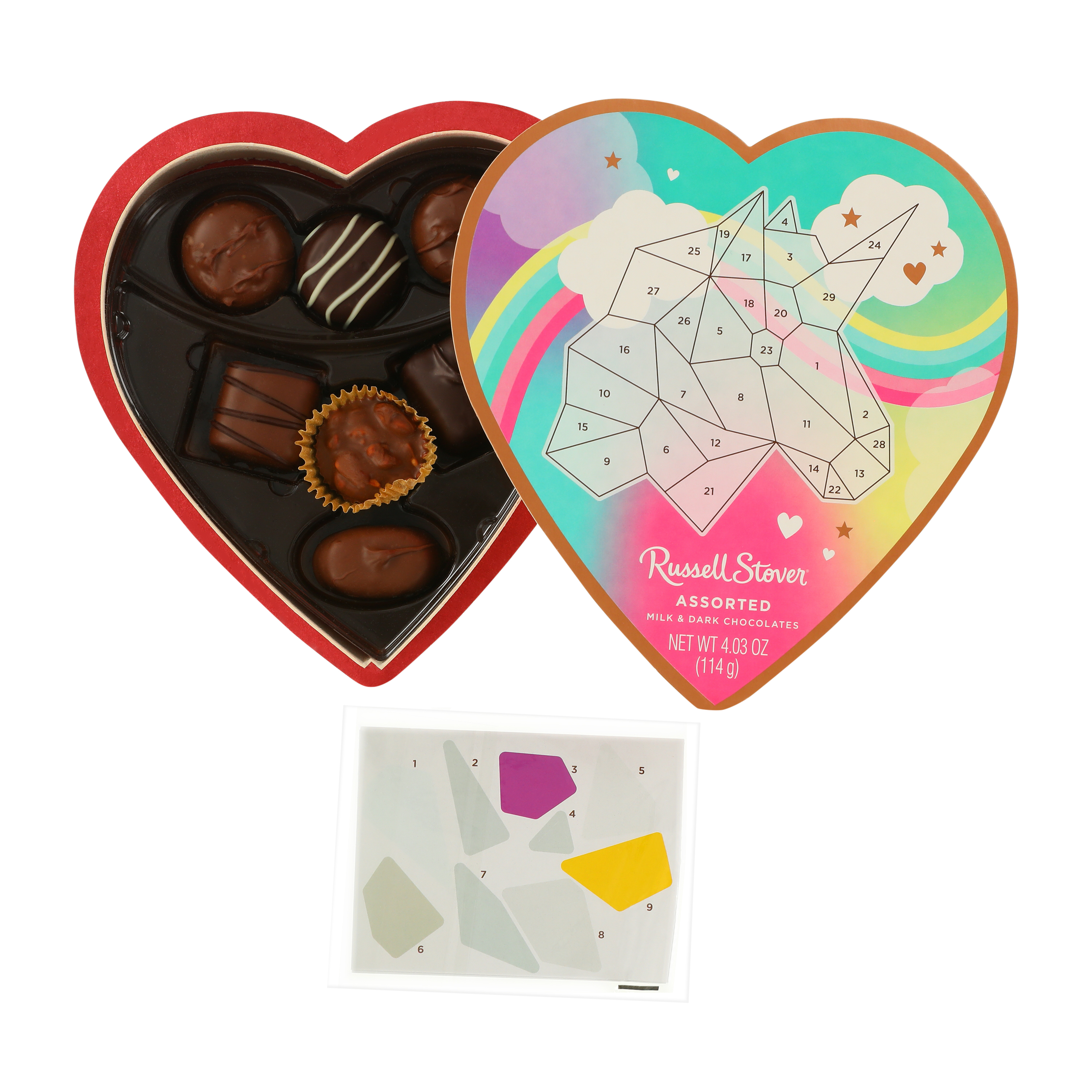 Russell Stover Assorted Chocolate Box 4.3oz