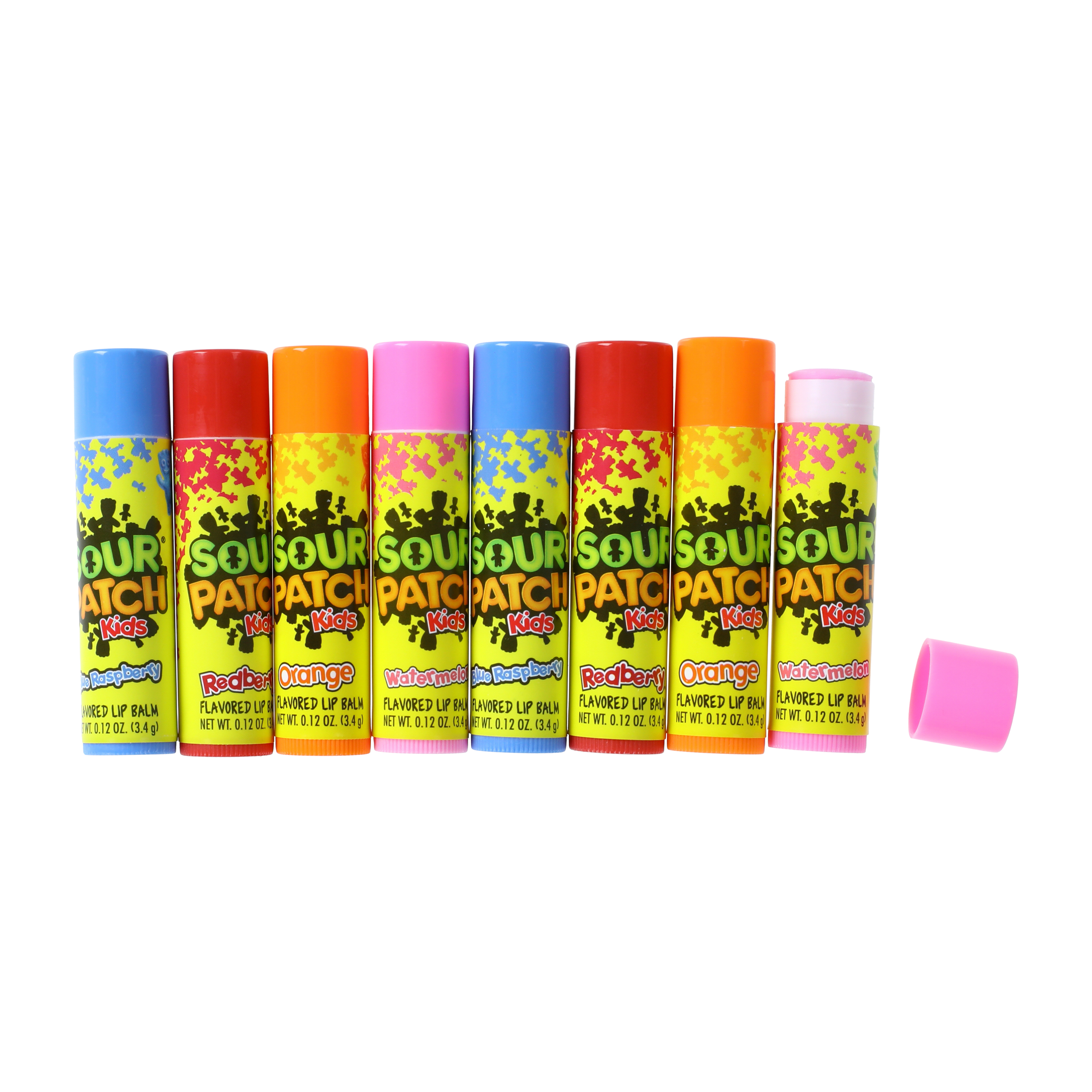 Sour Patch Kids® Flavored Lip Balms 8-Pack 0.96oz