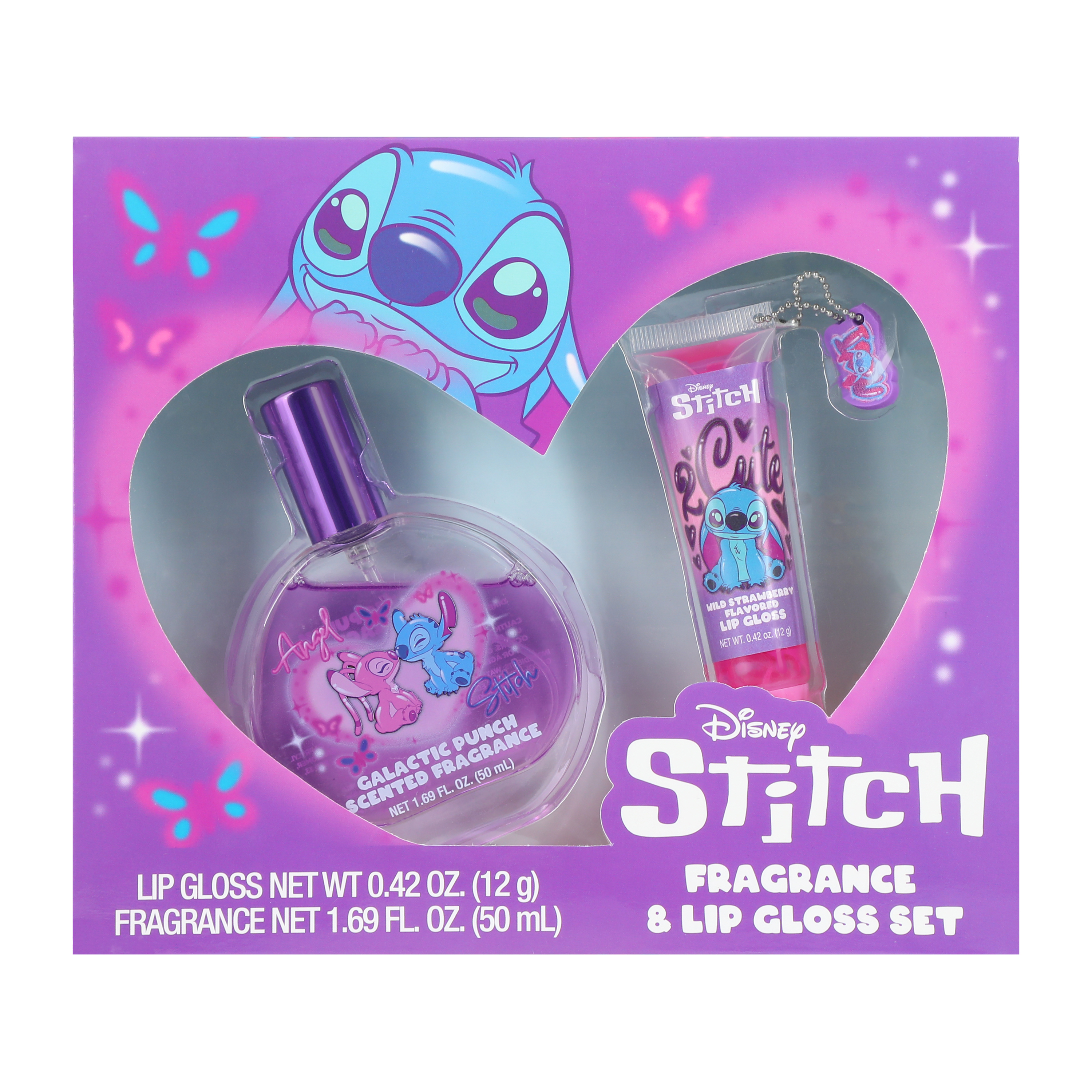 Licensed Fragrance & Lip Gloss Set