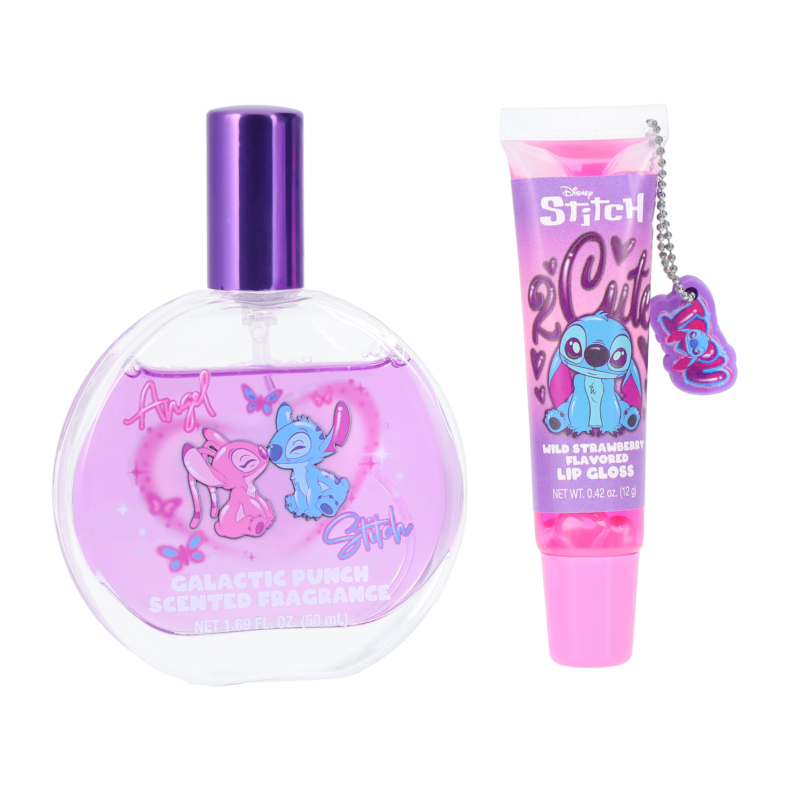 Licensed Fragrance & Lip Gloss Set