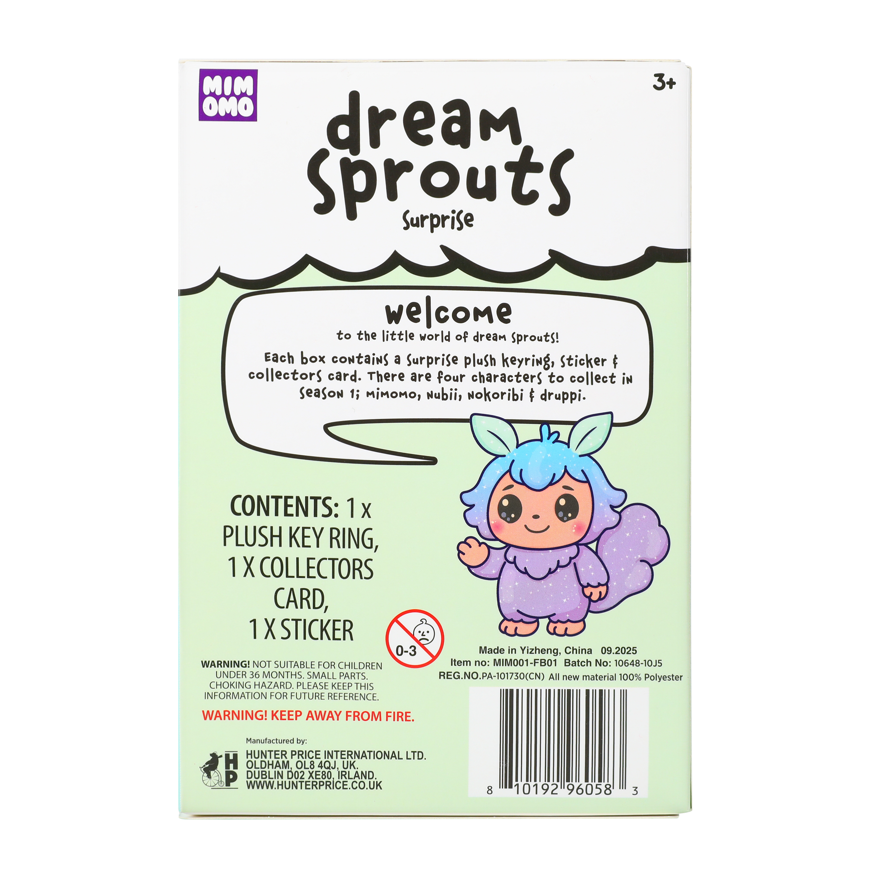 Mimomo Dream Sprouts Surprise Plush (Styles May Vary)
