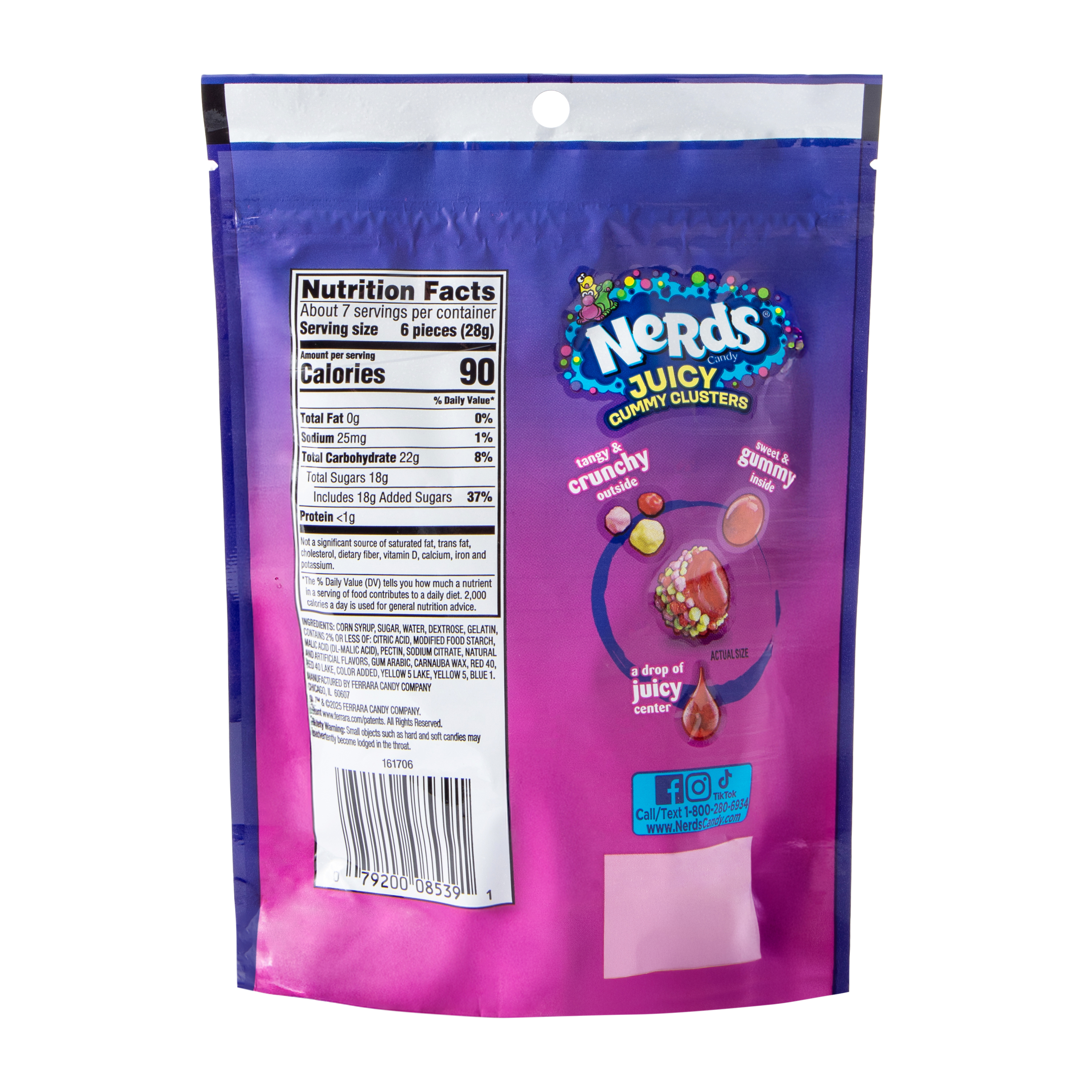 Nerds® Juicy Strawberry Punch Gummy Clusters 7.15oz