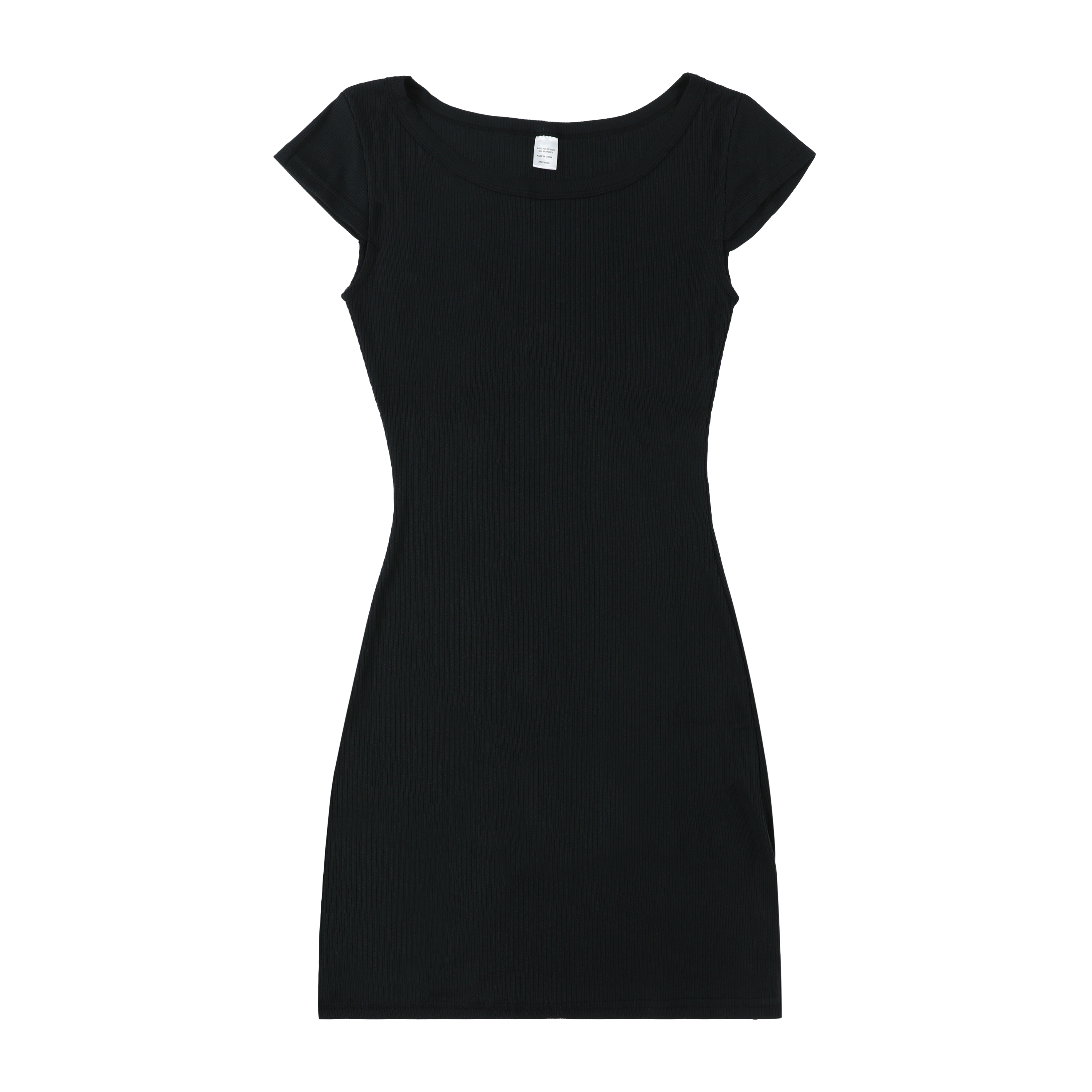 Juniors Ribbed Mini Dress