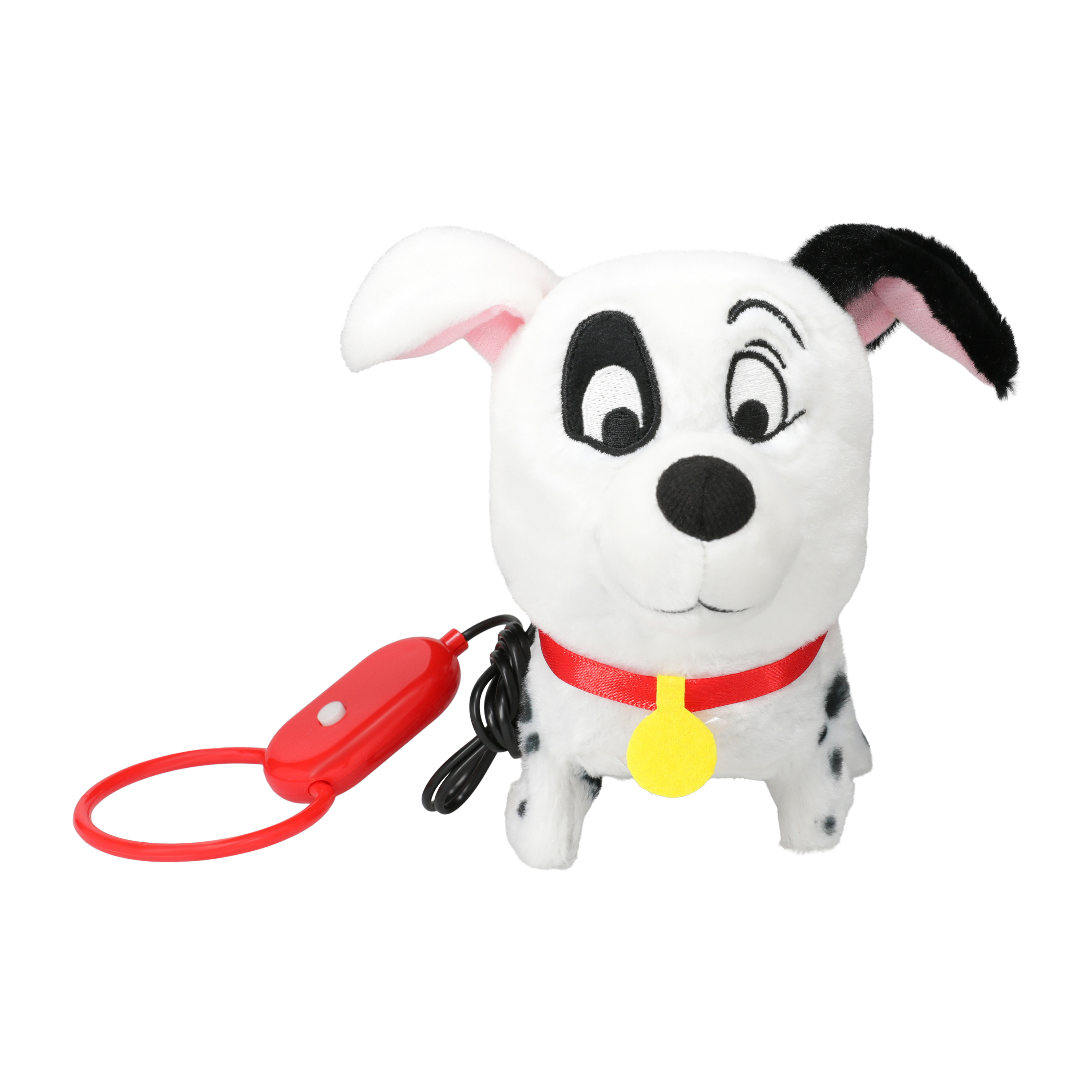 Disney 101 Dalmatians Patch Wired Leash Controlled Plush