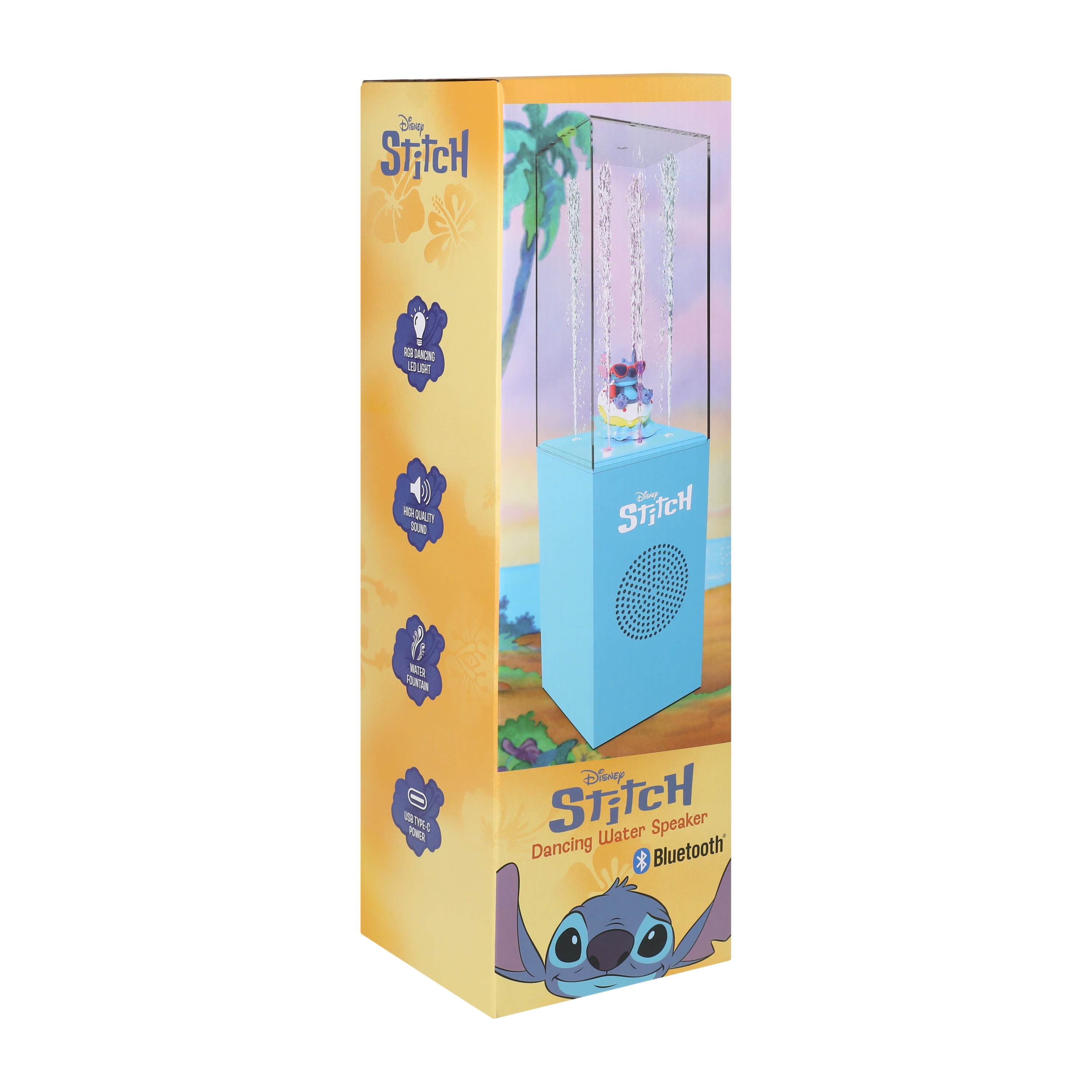 Disney Stitch Dancing Water Speaker