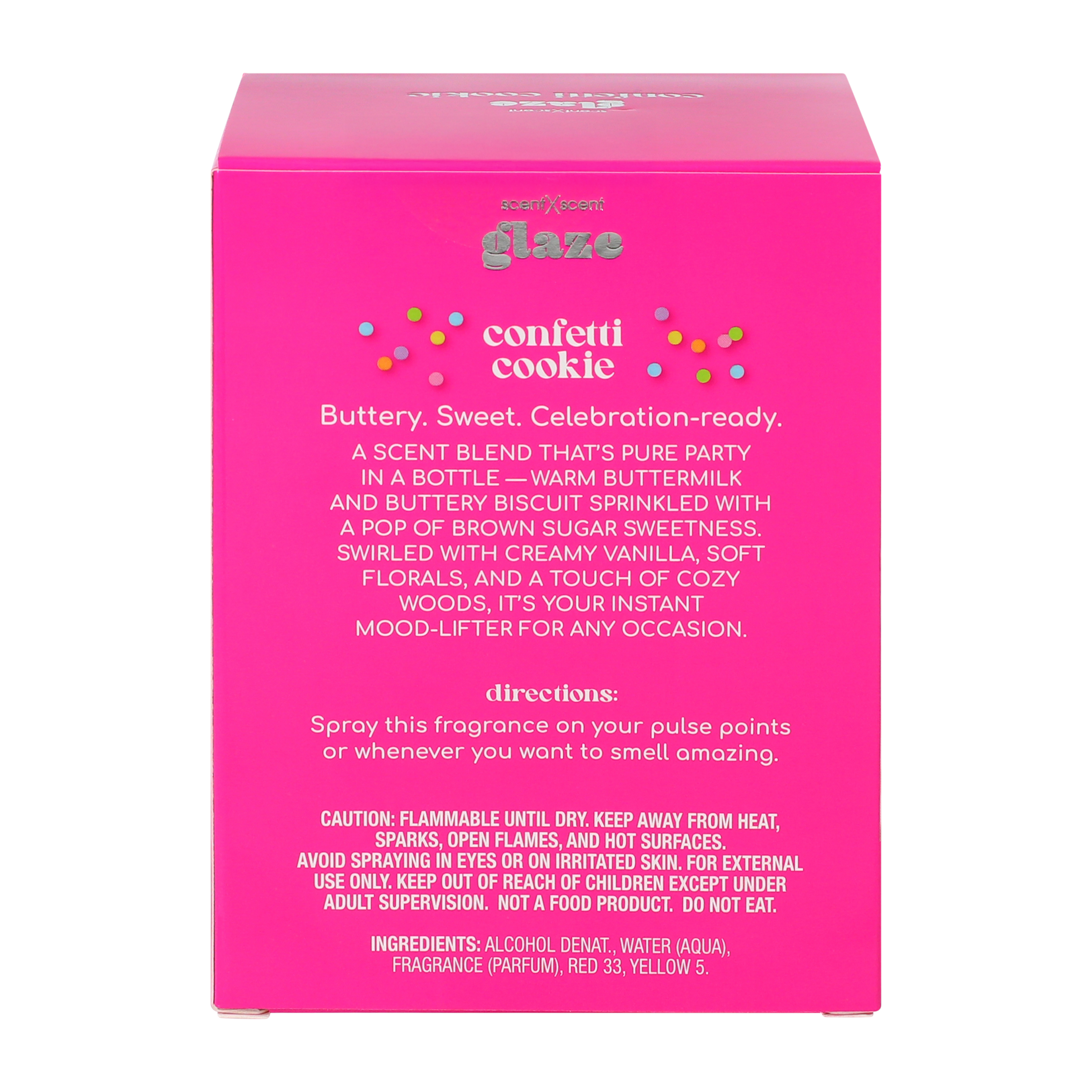 Glaze Confetti Cookie Eau De Toilette 3.4oz