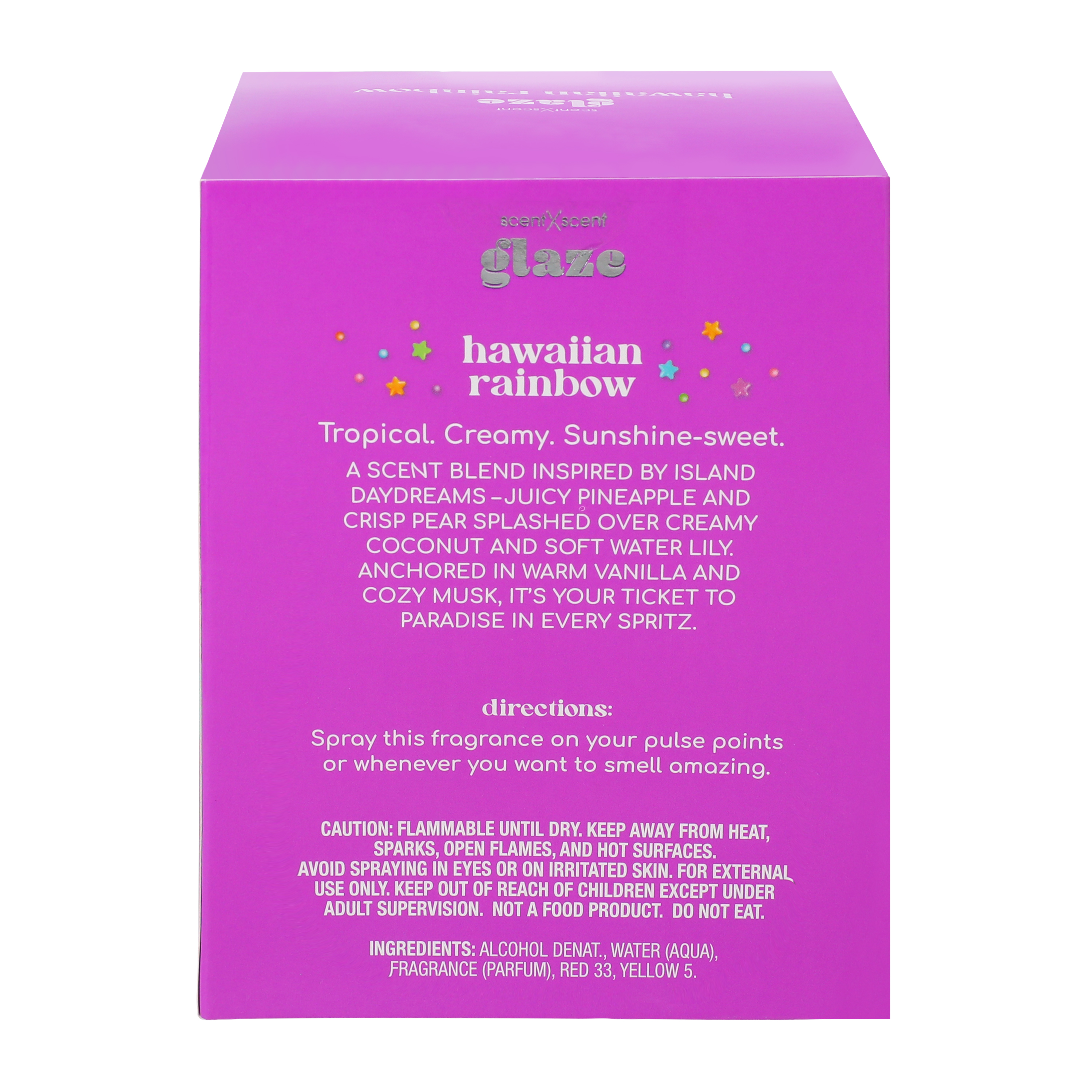 Glaze Hawaiian Rainbow Eau De Toilette 3.4oz