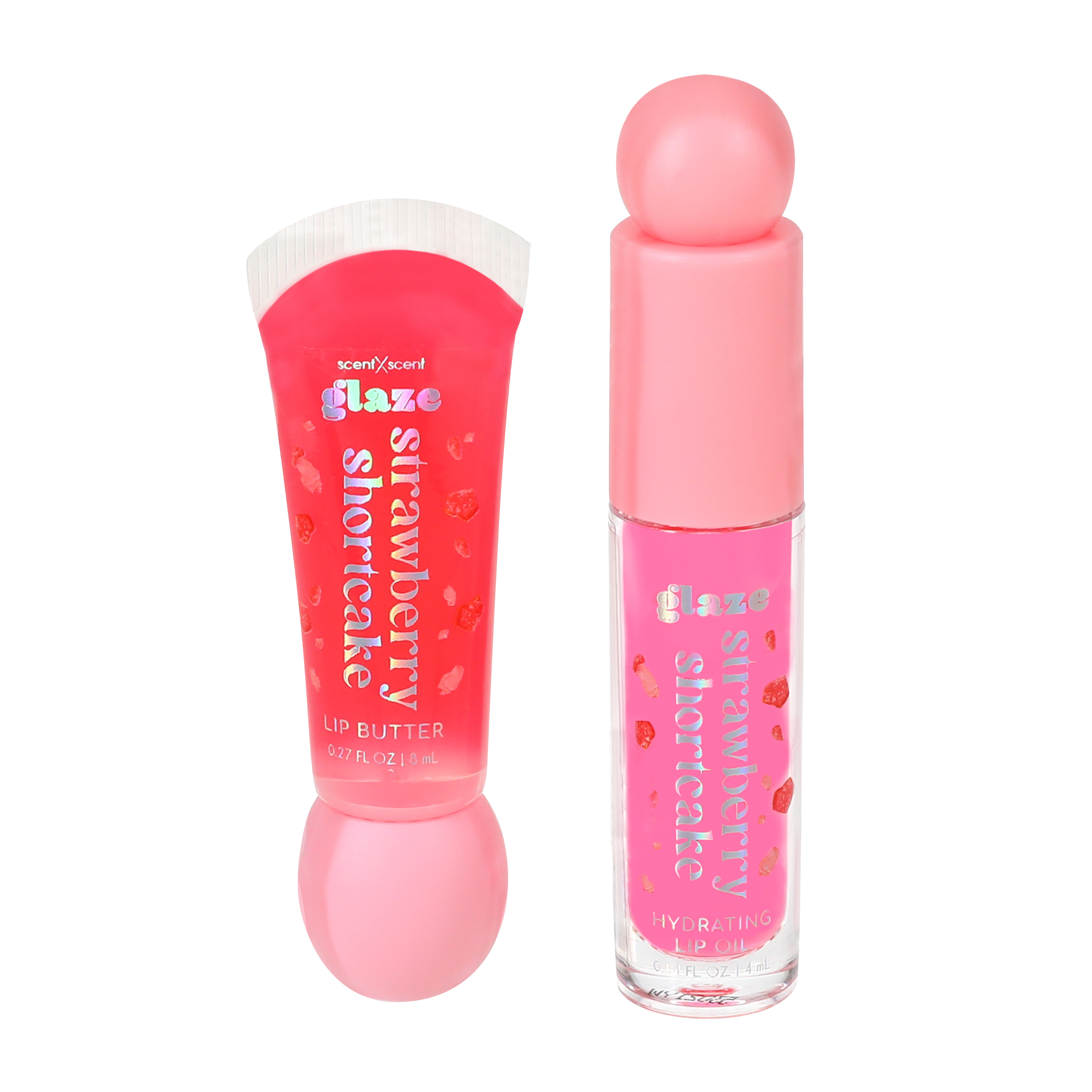 Glaze Strawberry Shortcake Lip Butter & Oil Duo Set
