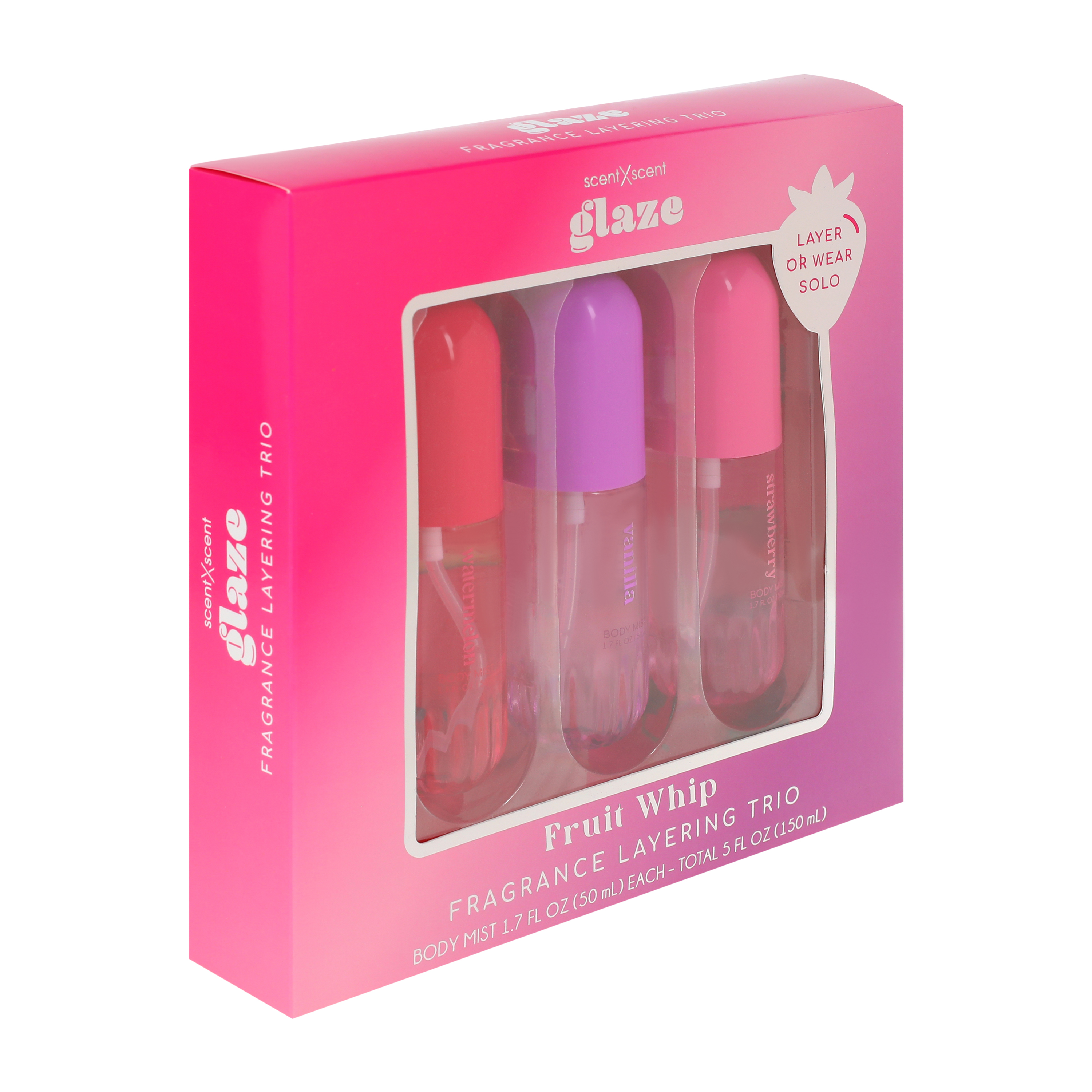 Glaze Fruit Whip Fragrance Layering Trio Set
