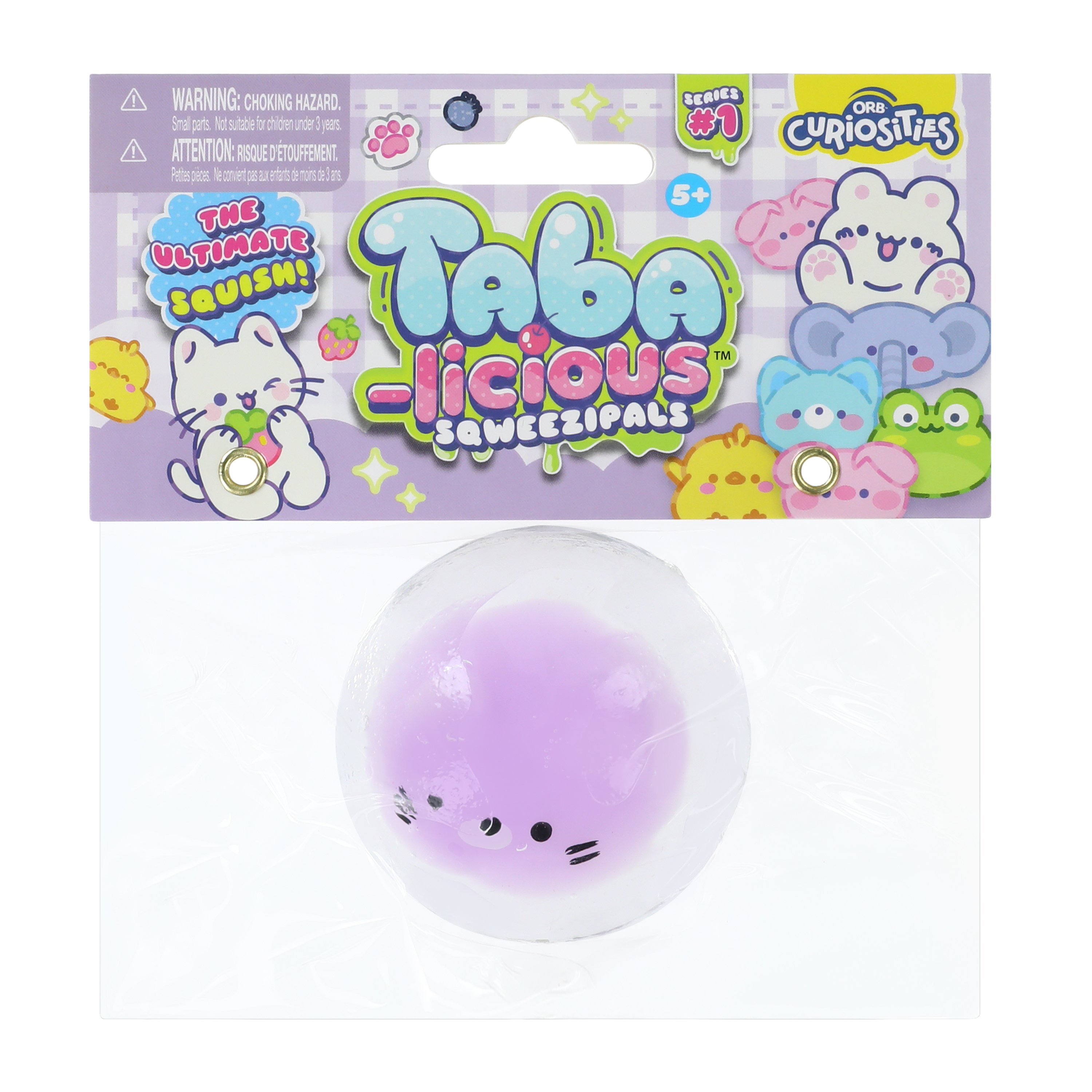 ORB Curiosities™ Taba-Licious™ Sqweezipals Squish Toy (Styles May Vary)