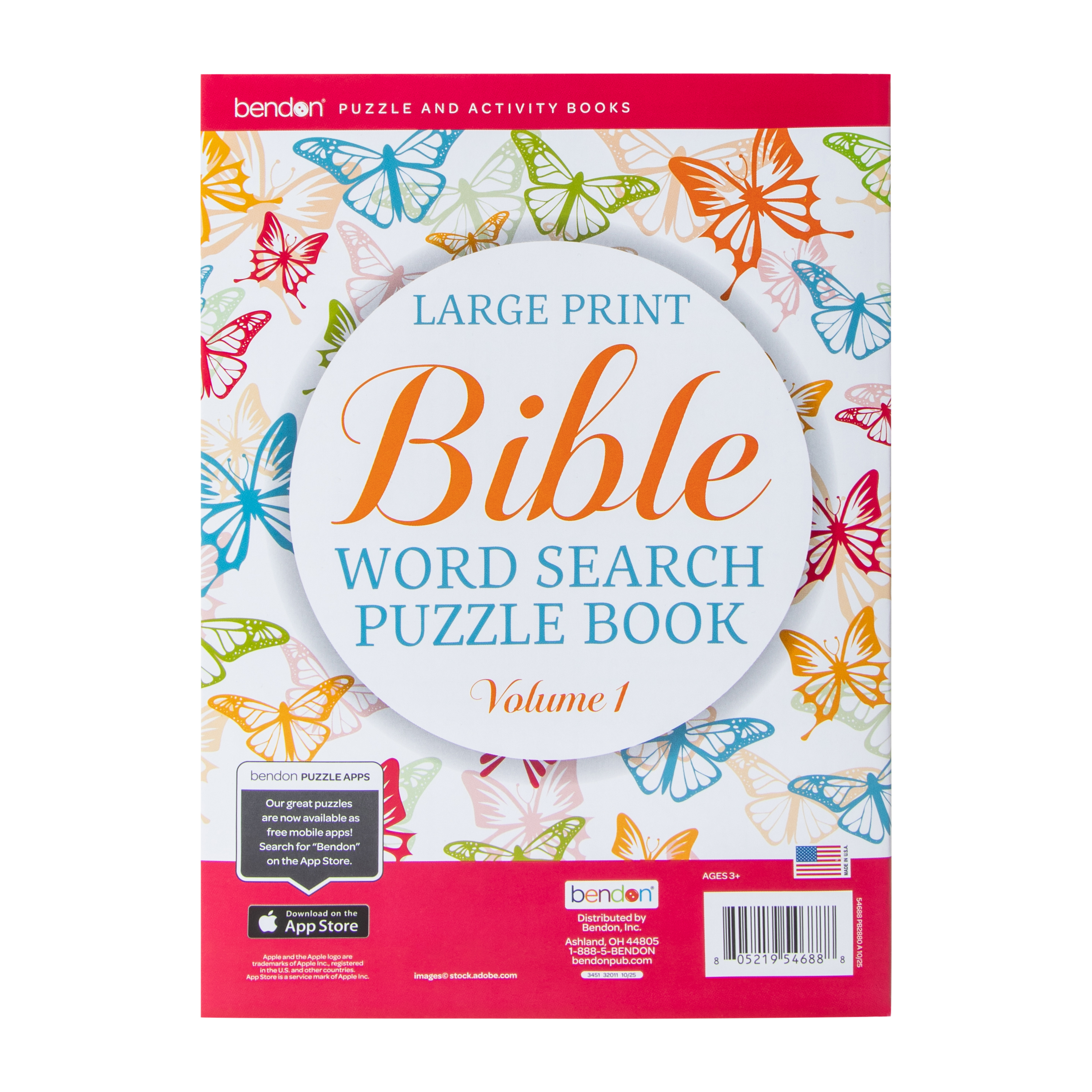 Large Print Bible Word Search Puzzle Book Vol 1