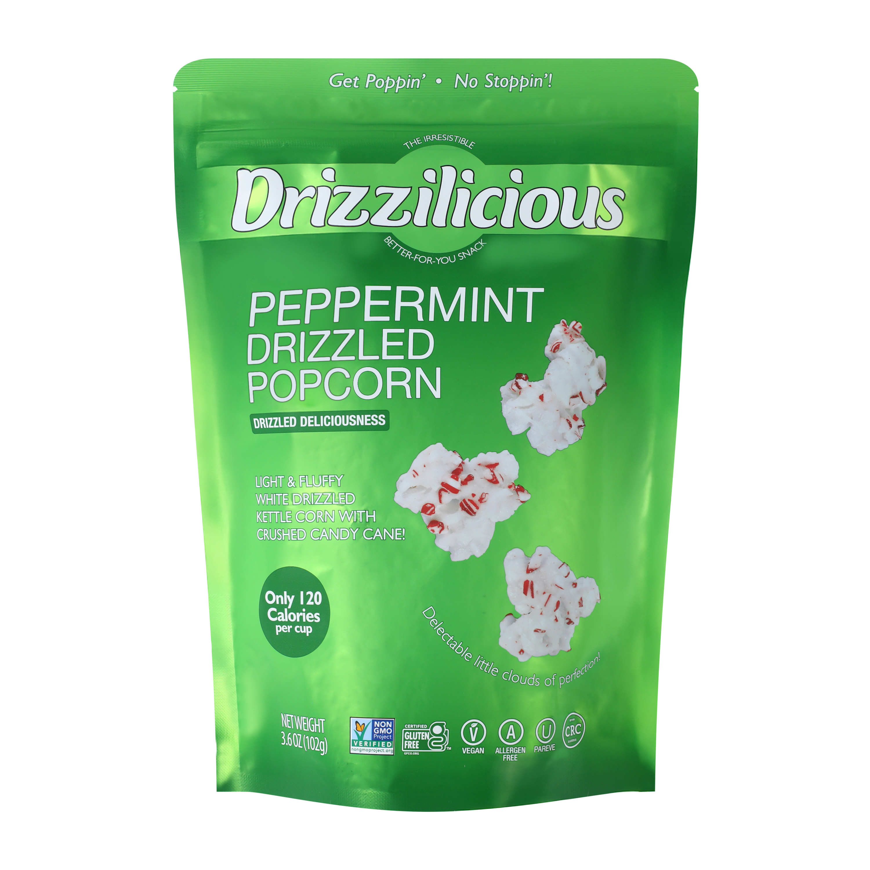 Drizzilicious® Peppermint Drizzled Popcorn 3.6oz