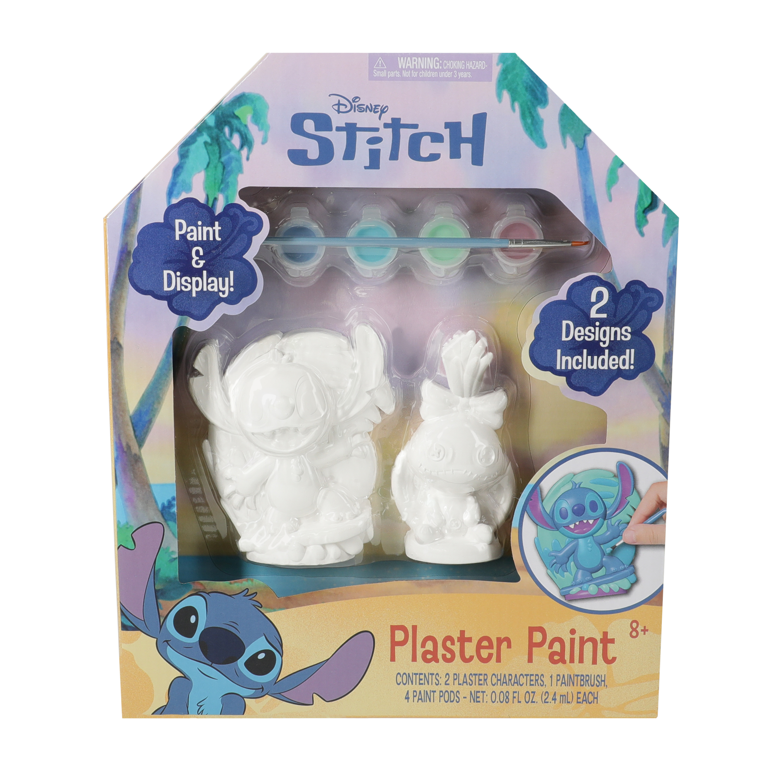 Disney Stitch Plaster Paint Pack