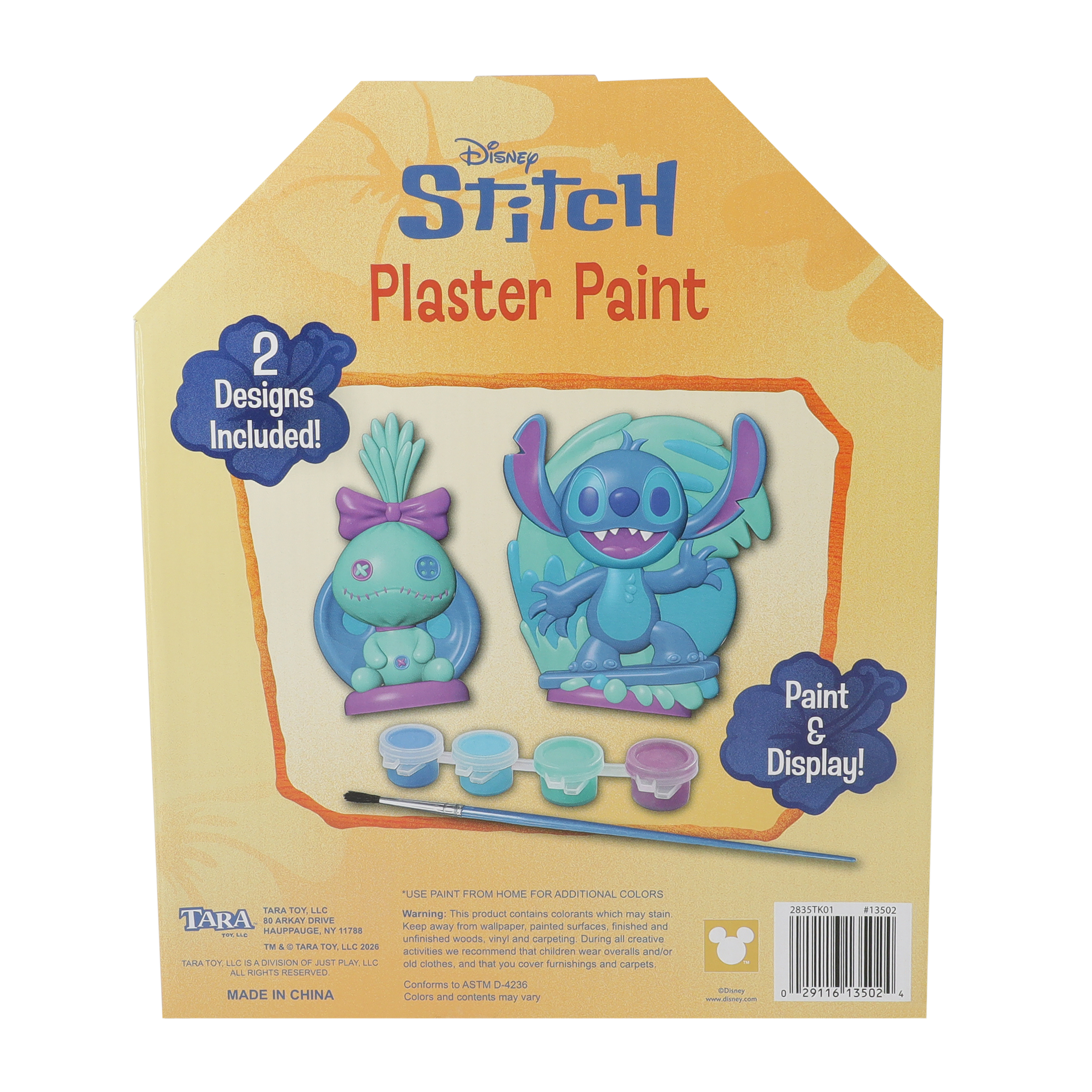Disney Stitch Plaster Paint Pack
