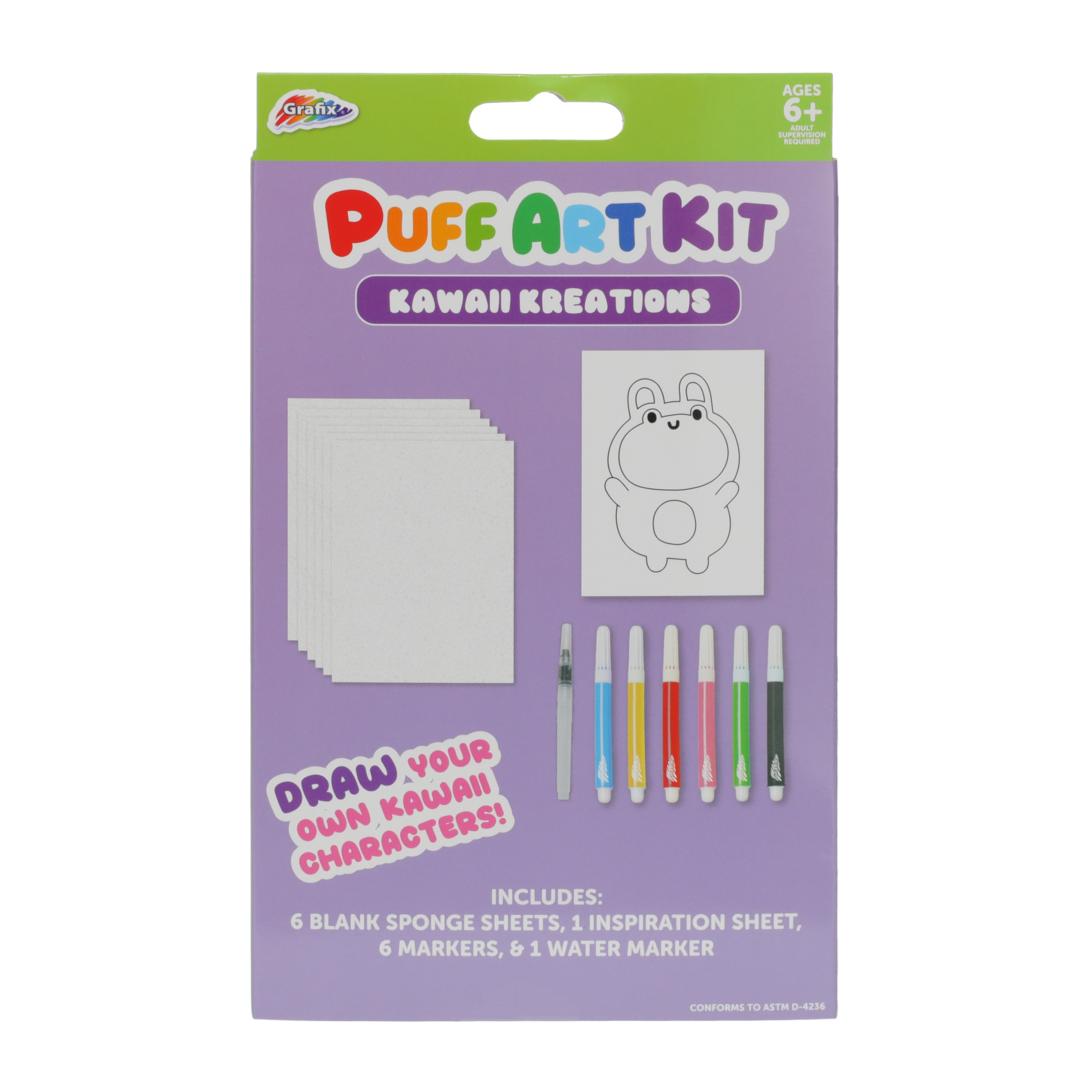 Grafix™ Puff Art Kit Set
