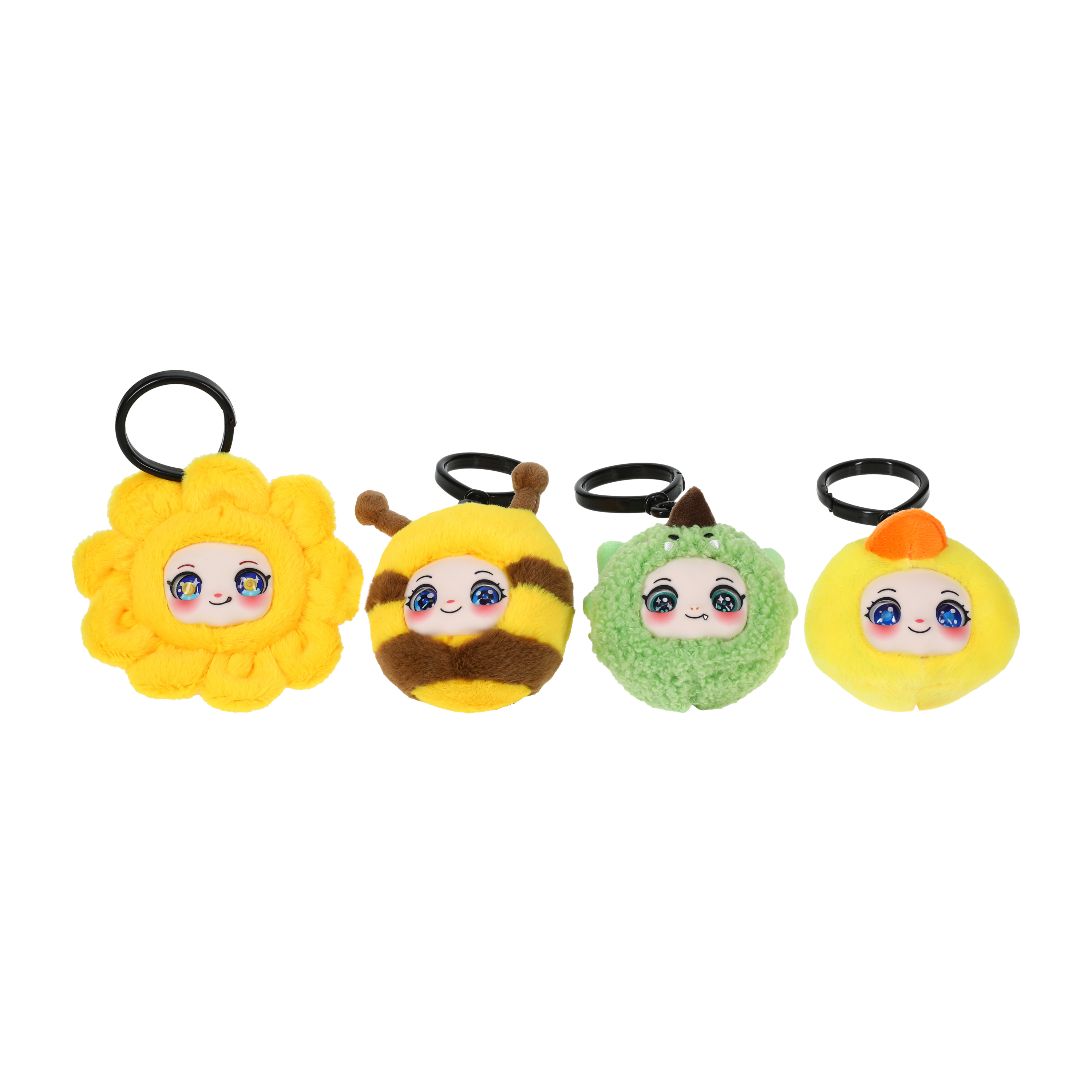 Harustso I Surprise Plush Clip-On Vinyl Face Collectible (Styles May Vary)