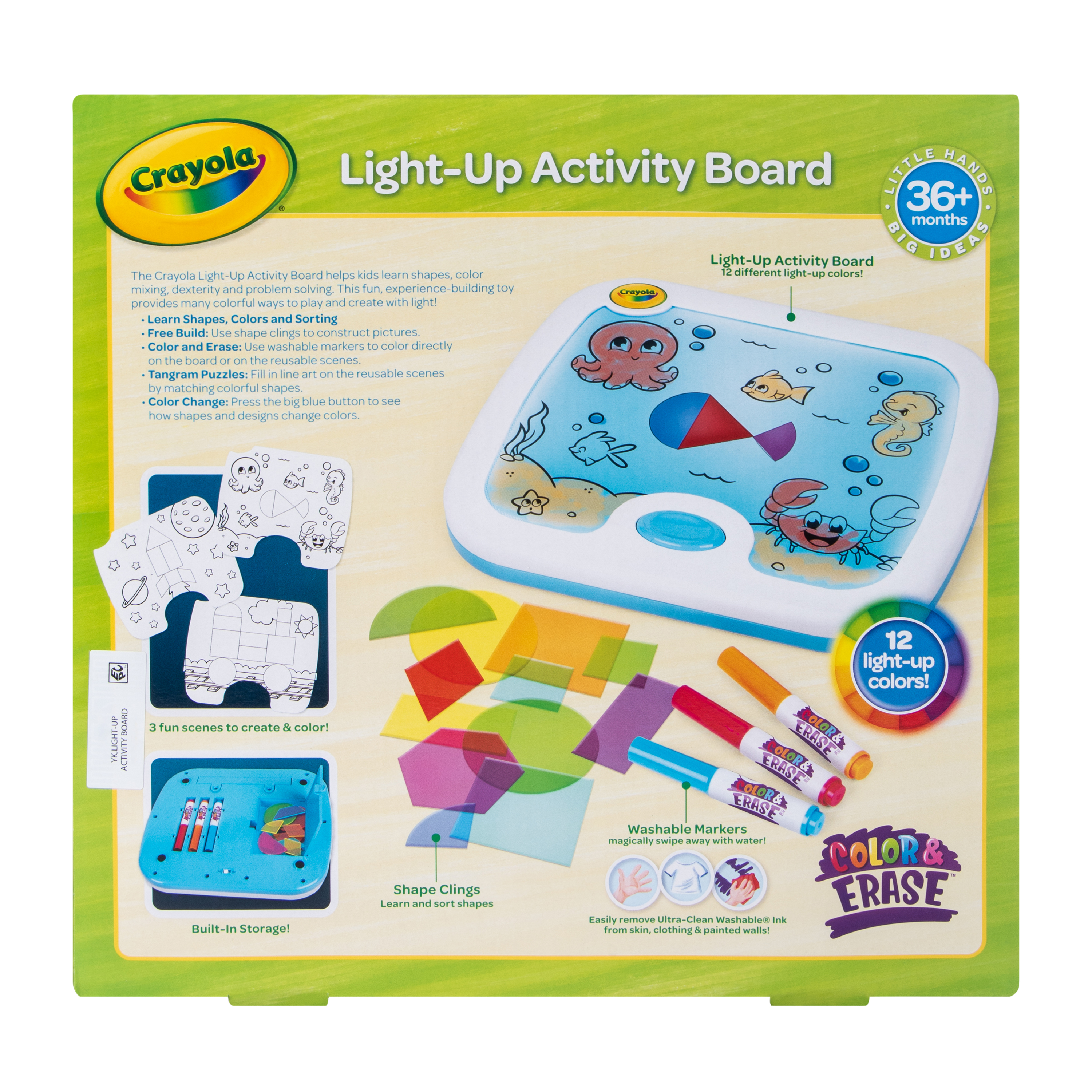 Crayola® Light-Up Activity Board Set