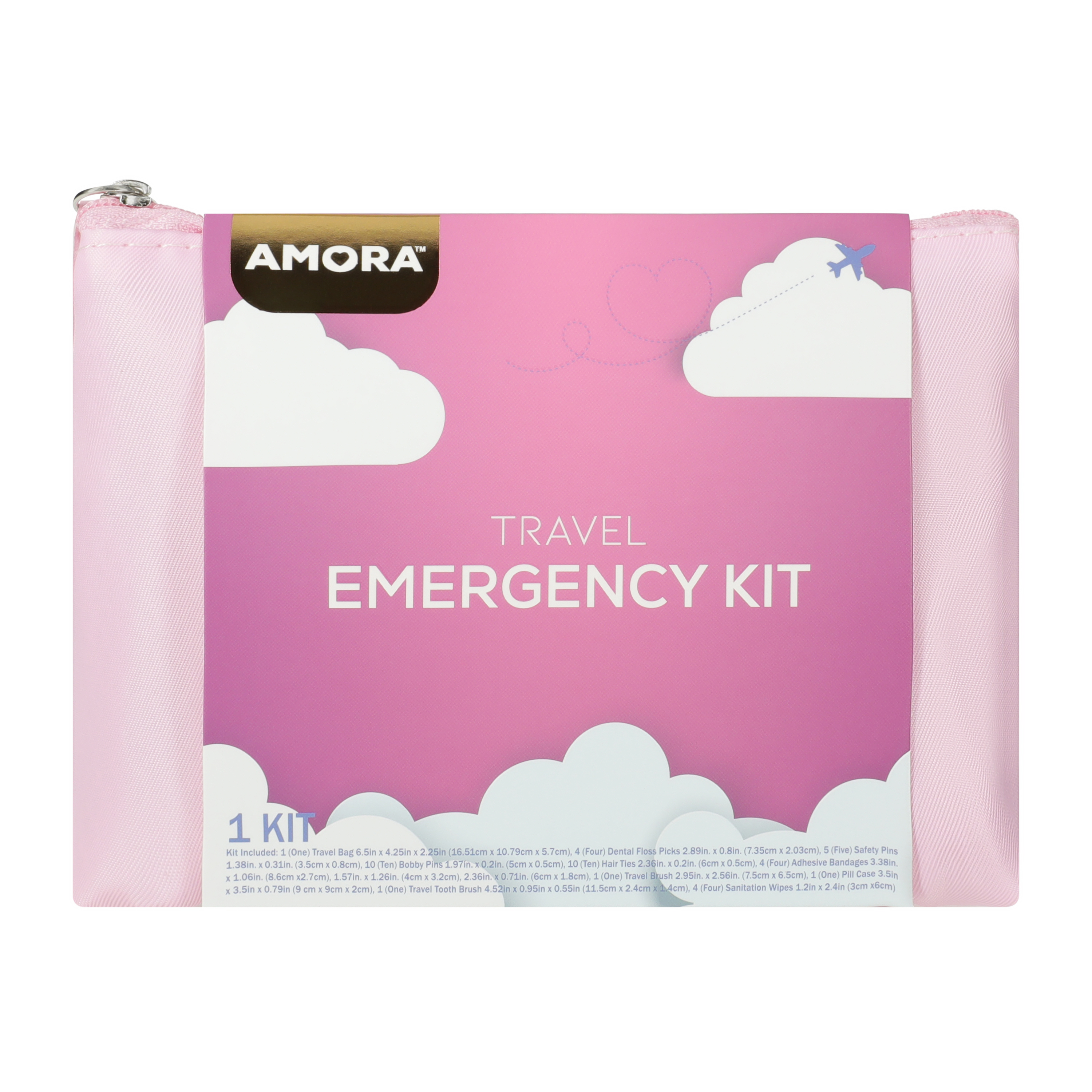 Amora™ Travel Emergency Kit