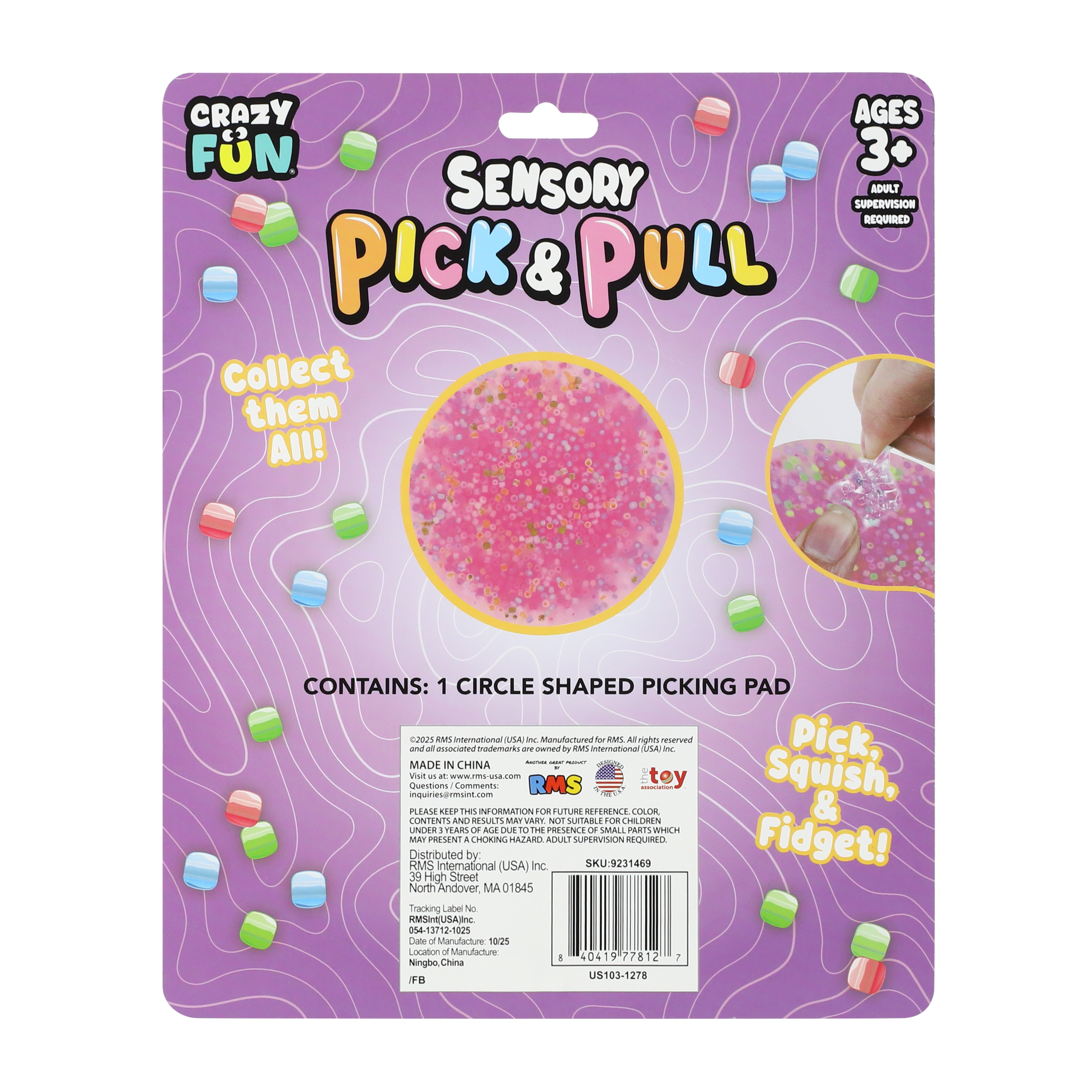 Sensory Pick & Pull Toy Set