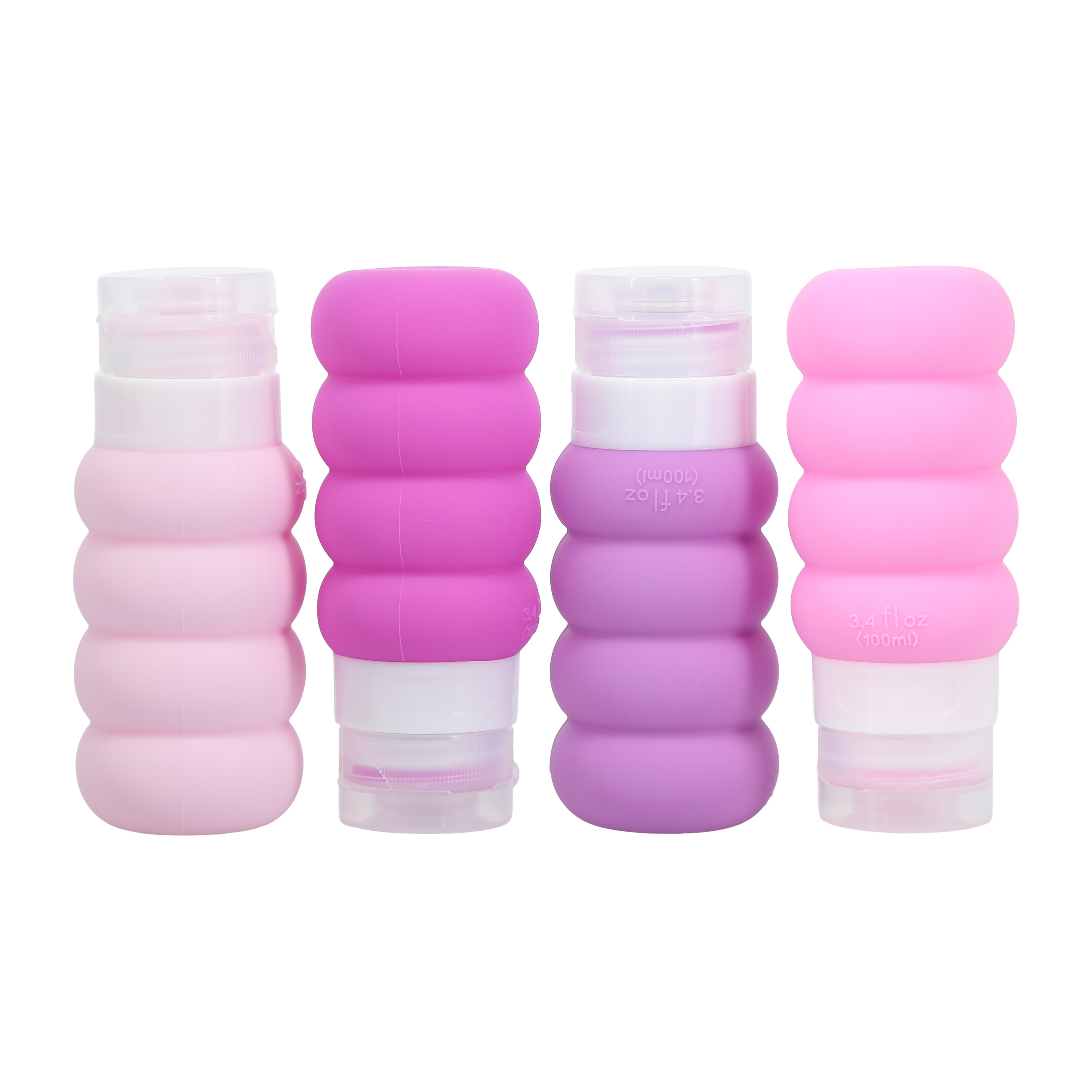 Travel Silicone Container 4-Pack 3.4oz