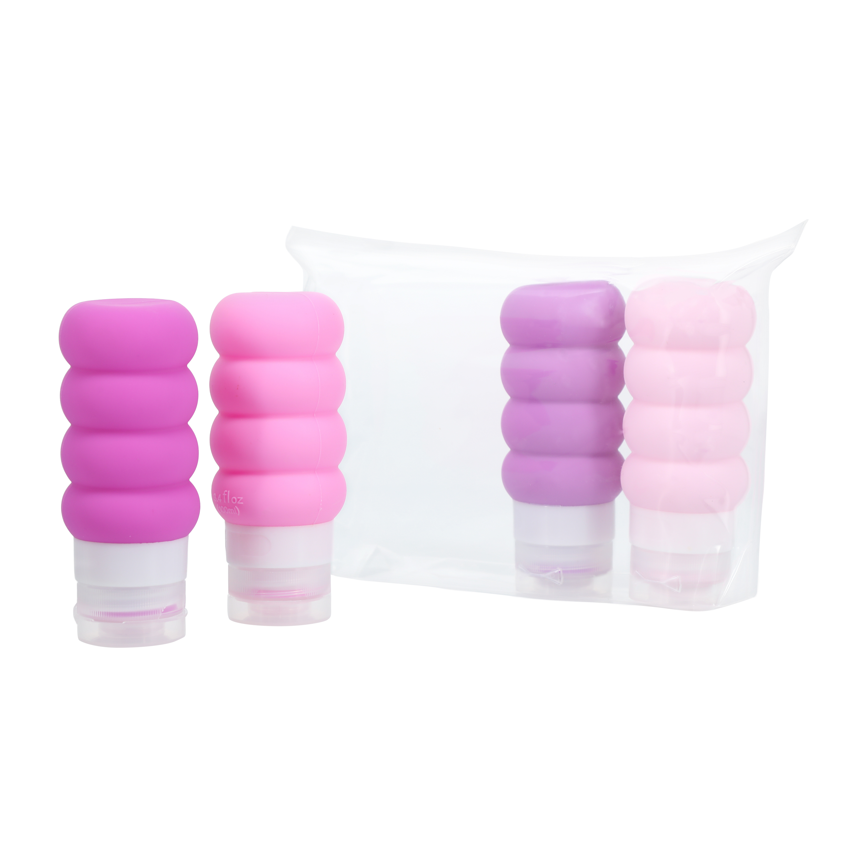 Travel Silicone Container 4-Pack 3.4oz
