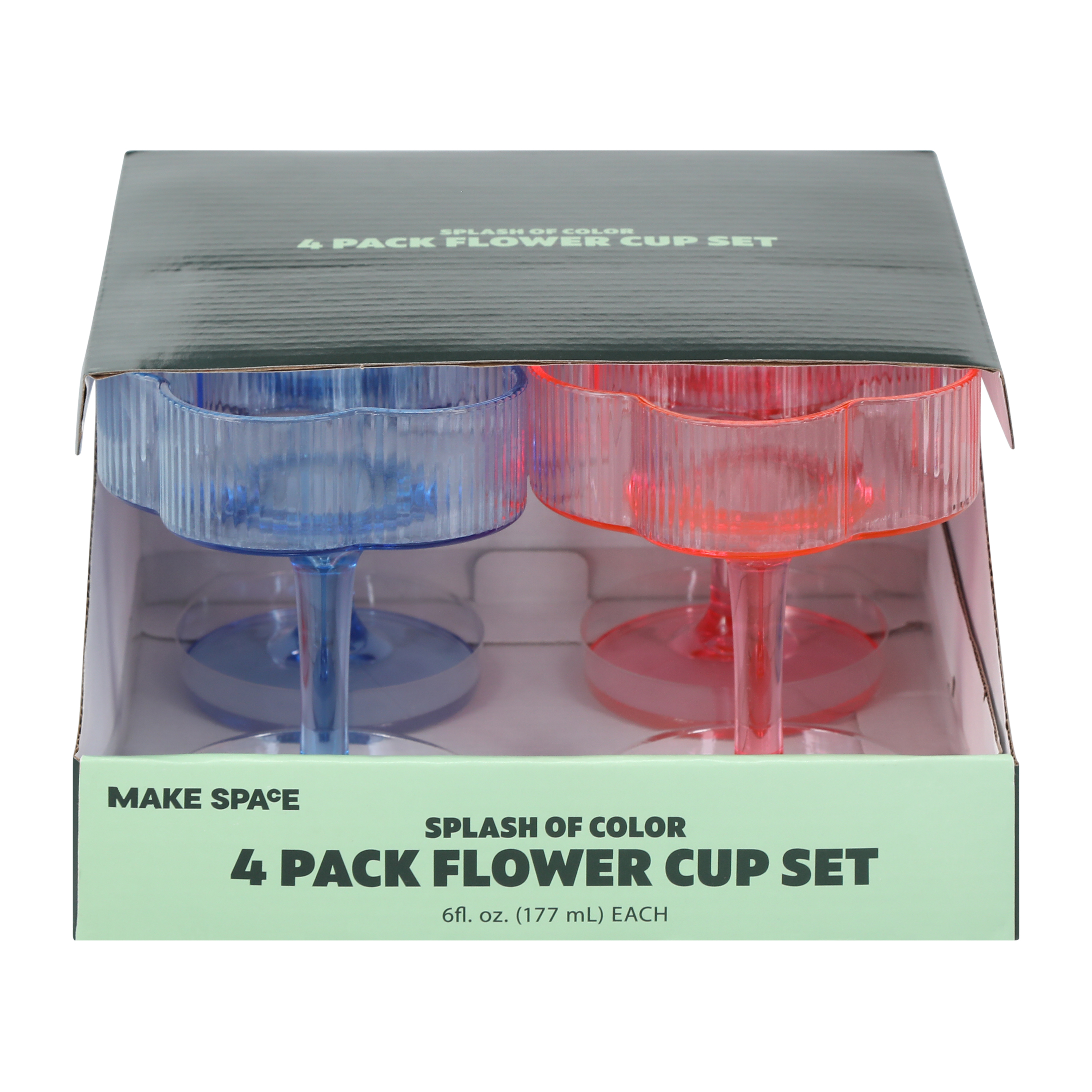 Flower Cups Set 4-Pack