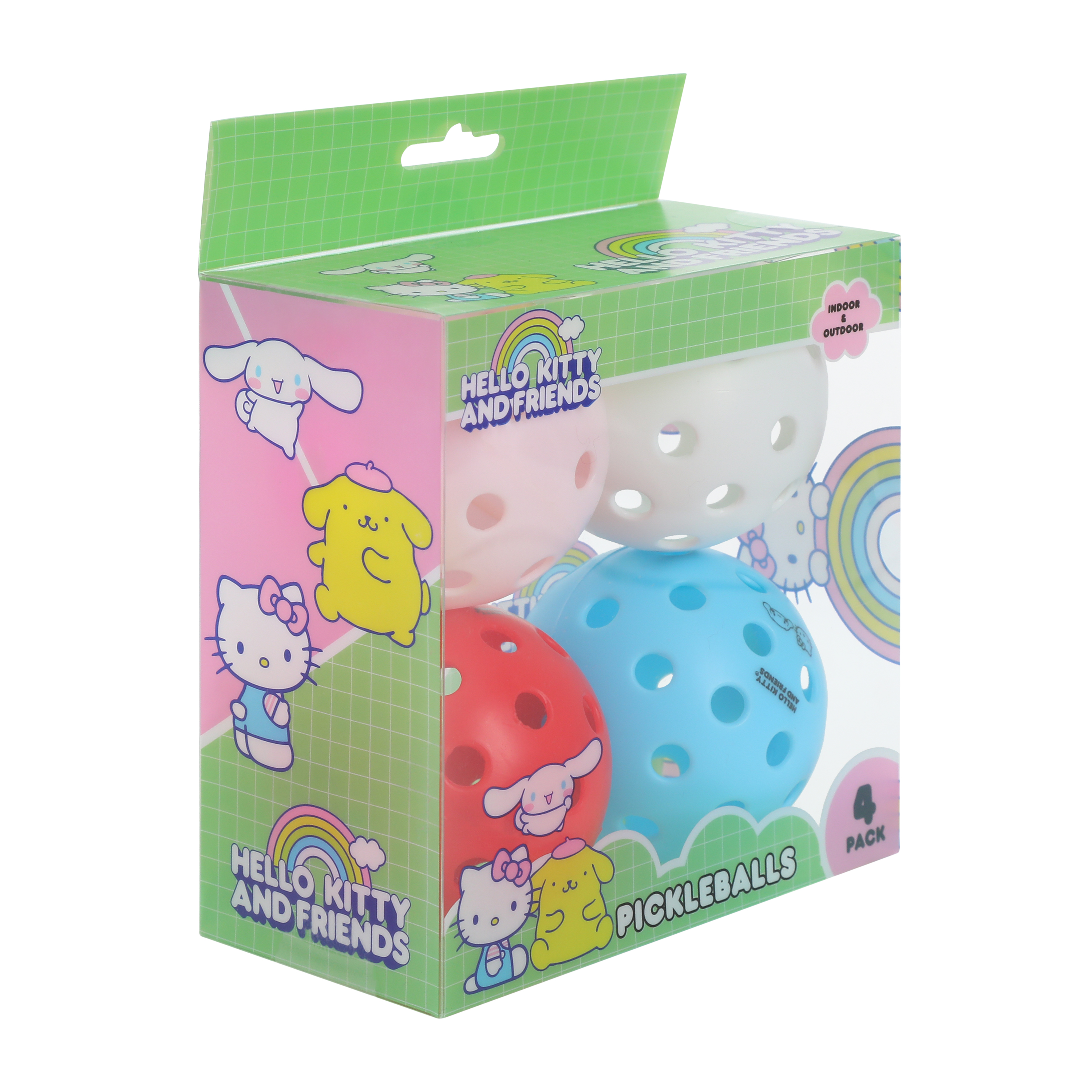 Hello Kitty And Friends® Pickleballs 4-Pack