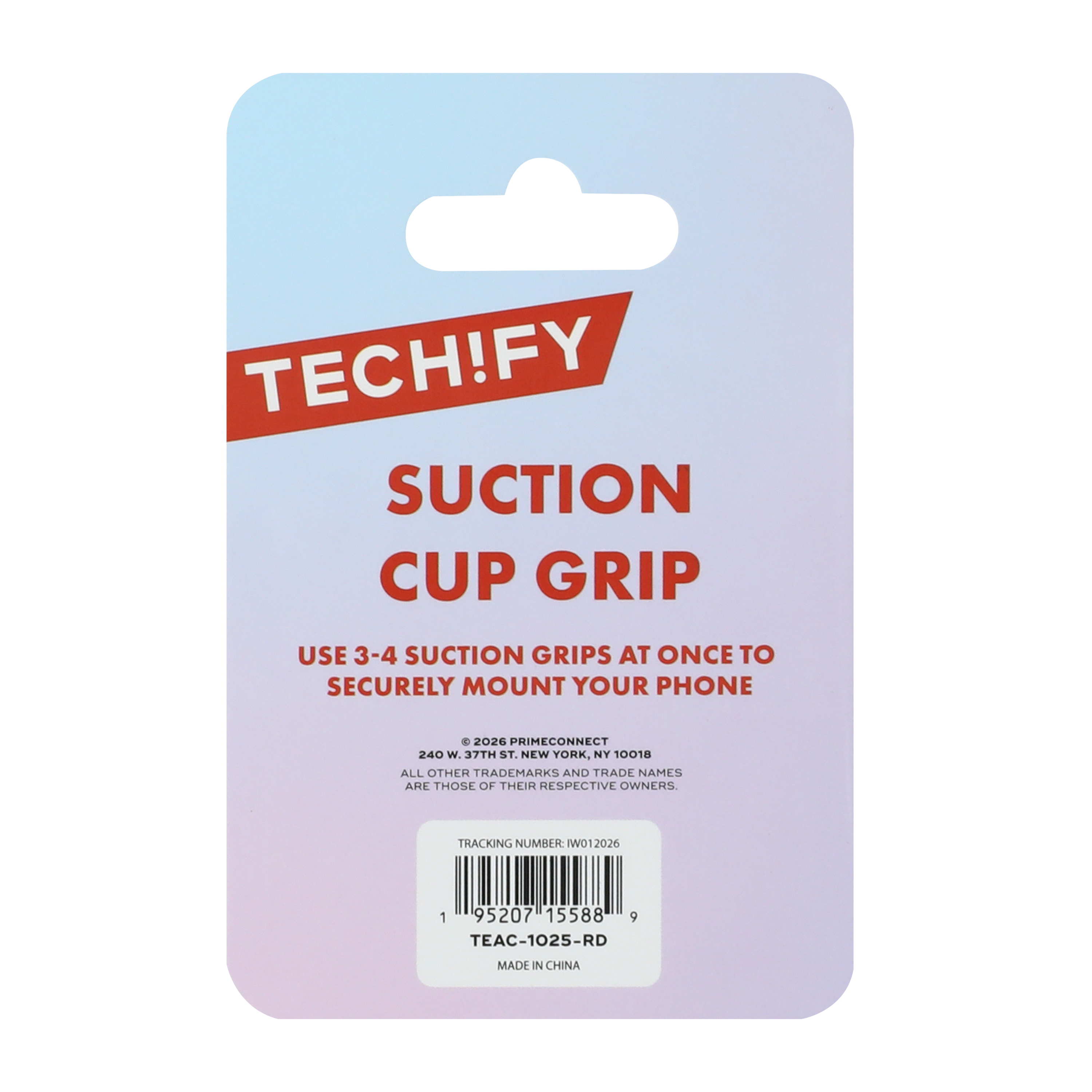 Tech!fy Suction Cup Grip