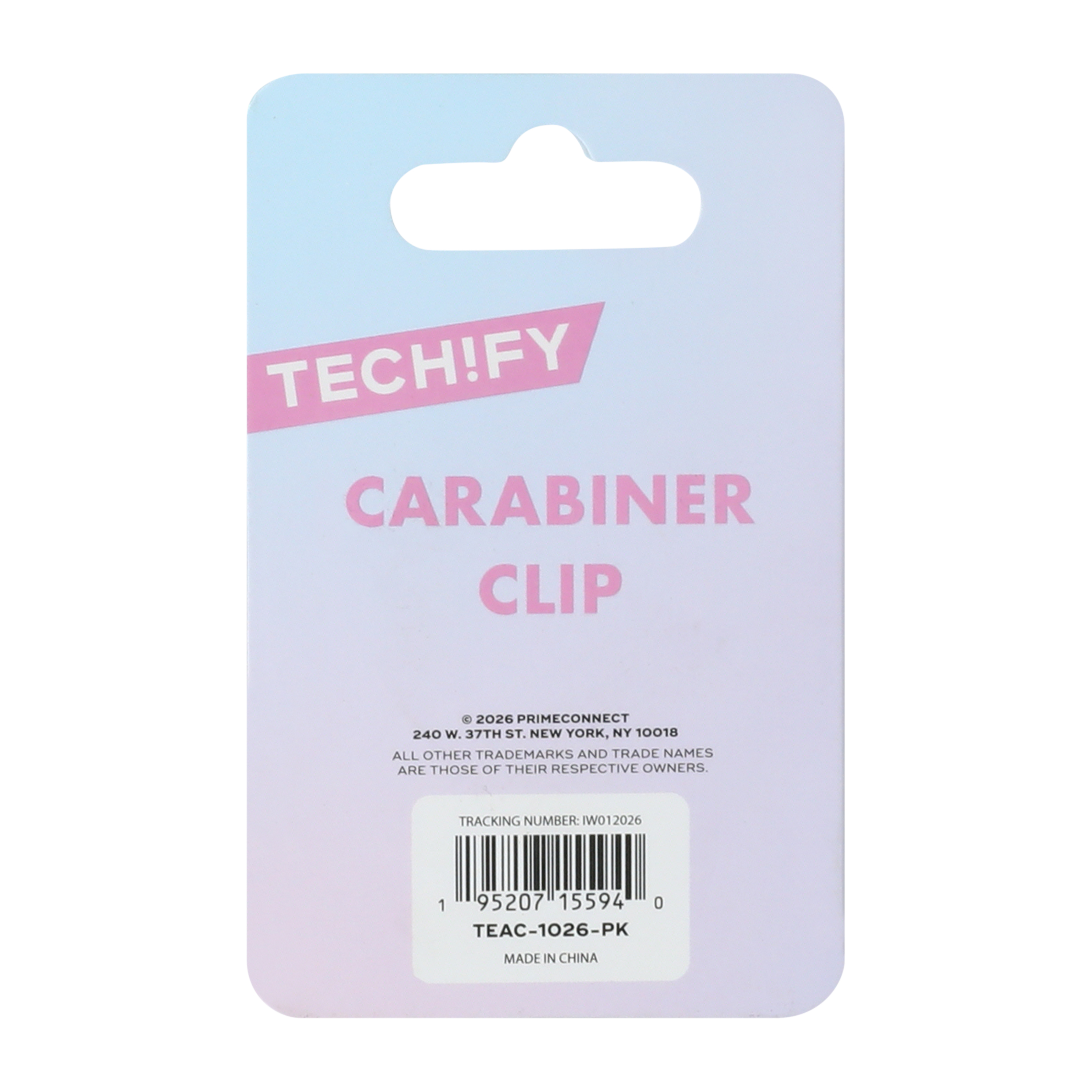 Tech!fy Carabiner Clip