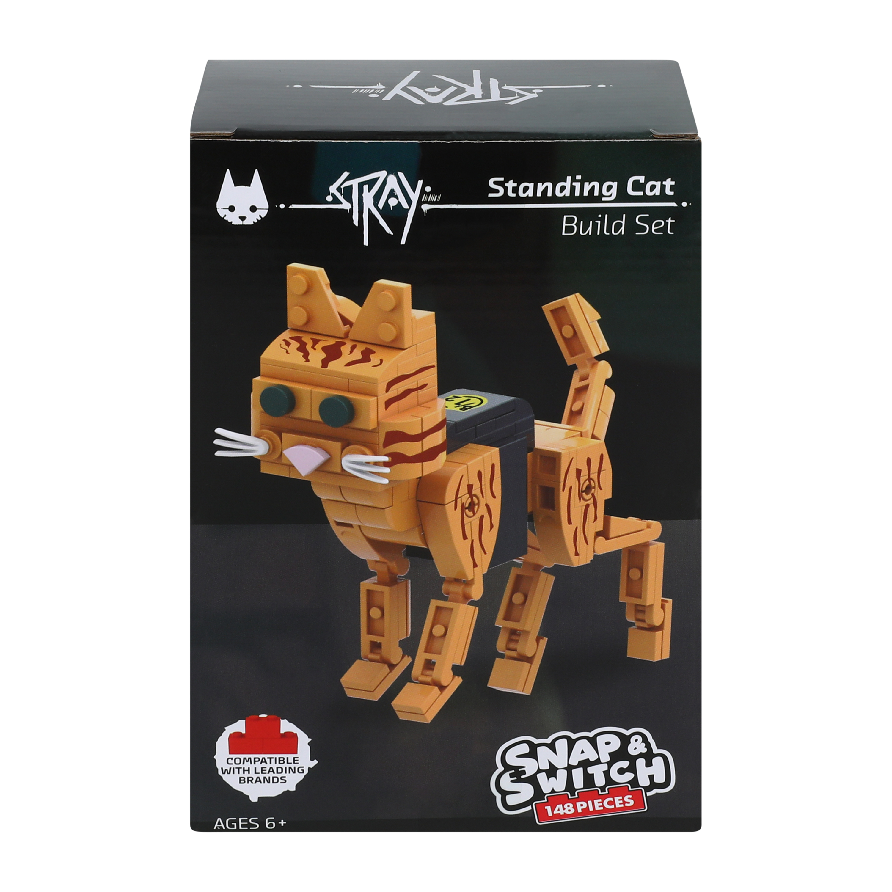 Stray Game Character Snap & Switch Build Set