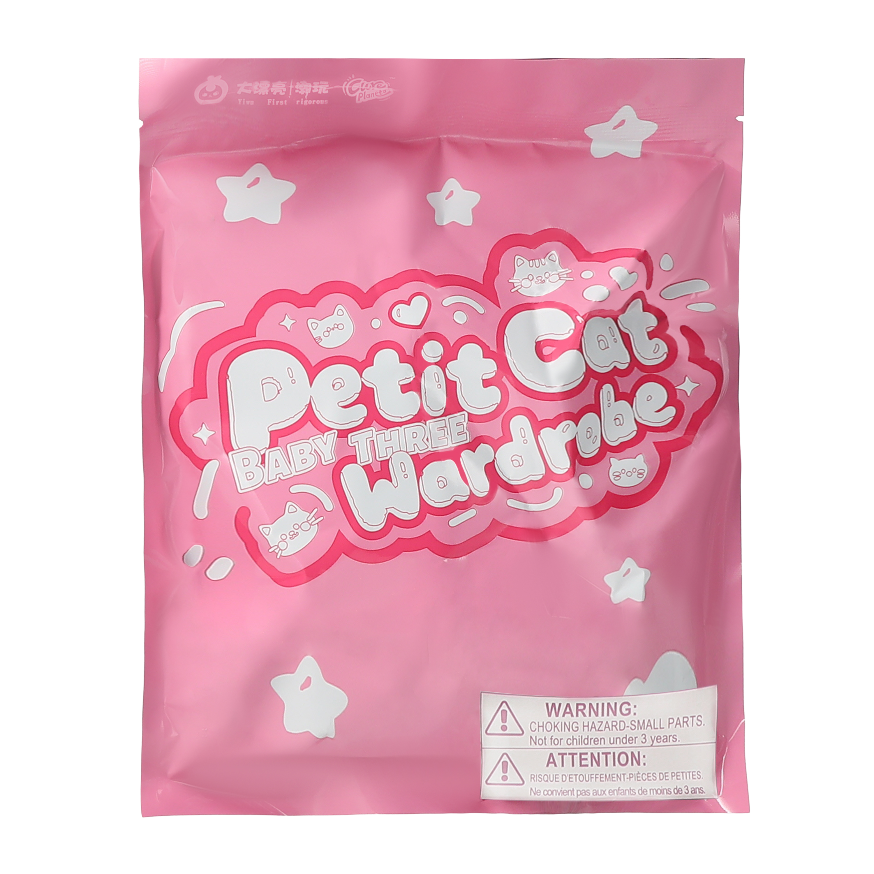 Baby Three Petite Cat (Styles May Vary)