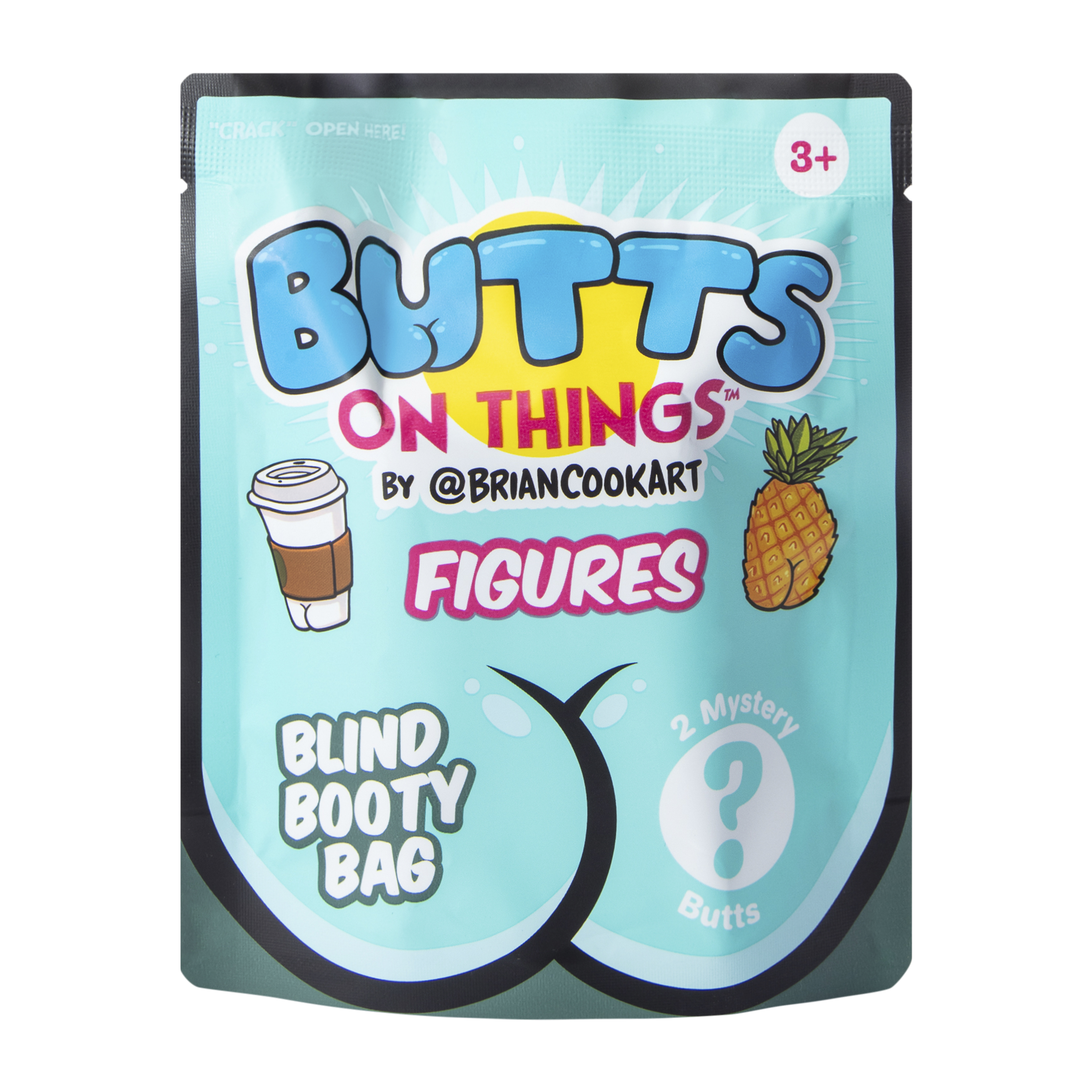 Butts On Things™ Blind Booty Bag 2-Pack (Styles May Vary)