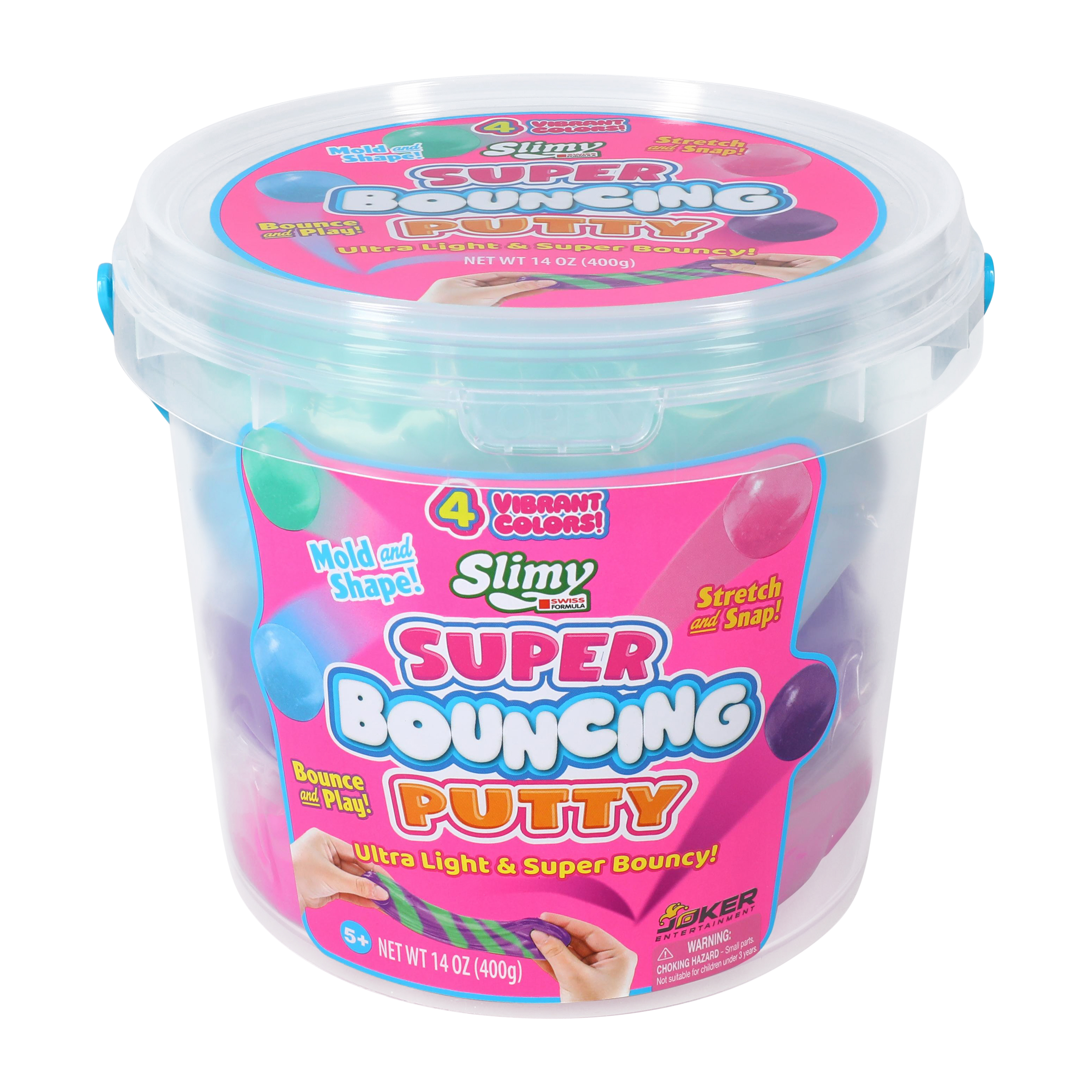 Slimely バーニー & カッティー 各1箱 Slimy Super Bouncing Putty Tub 14oz | Five Below