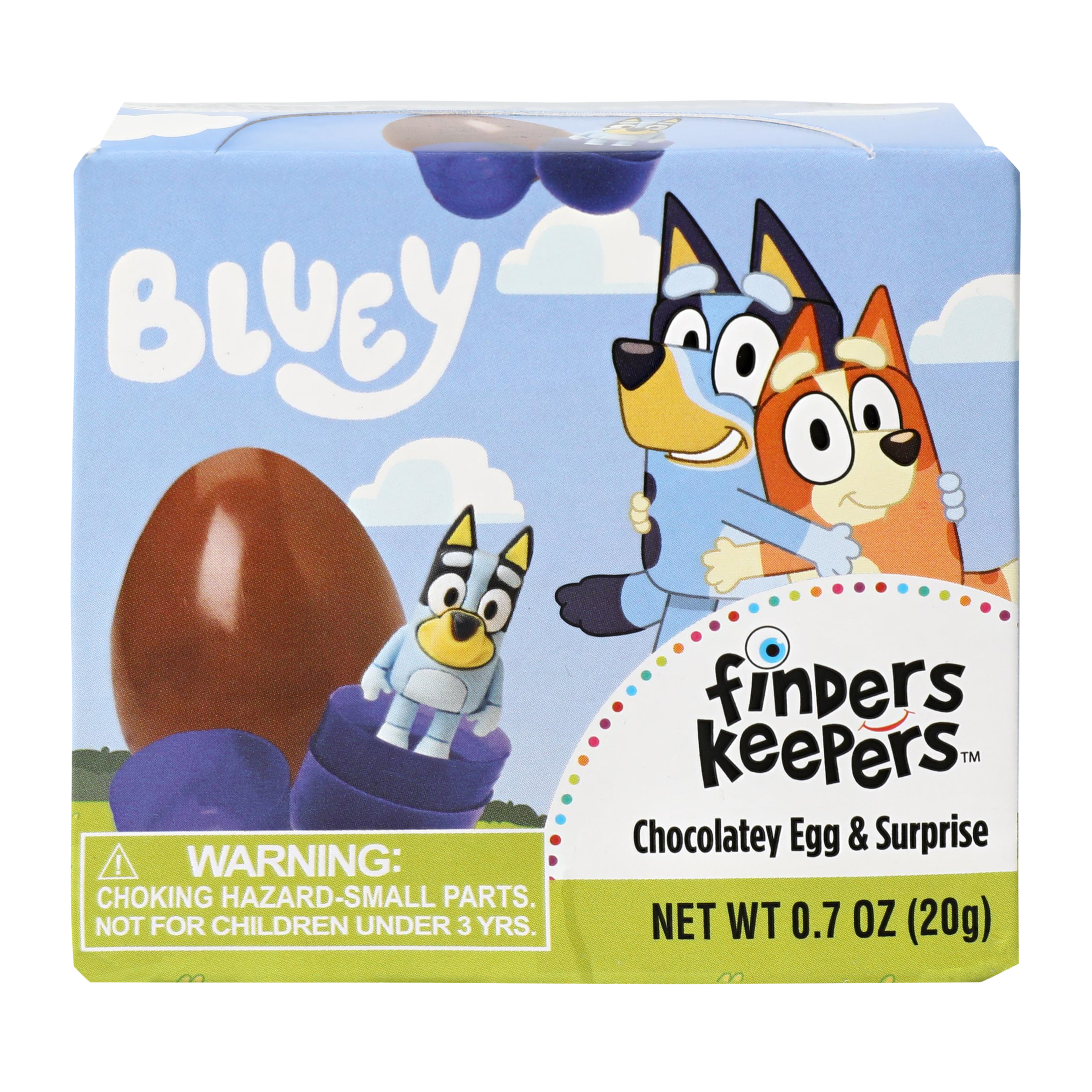 Bluey™ Finders Keepers™ Chocolatey Egg & Surprise 0.7oz