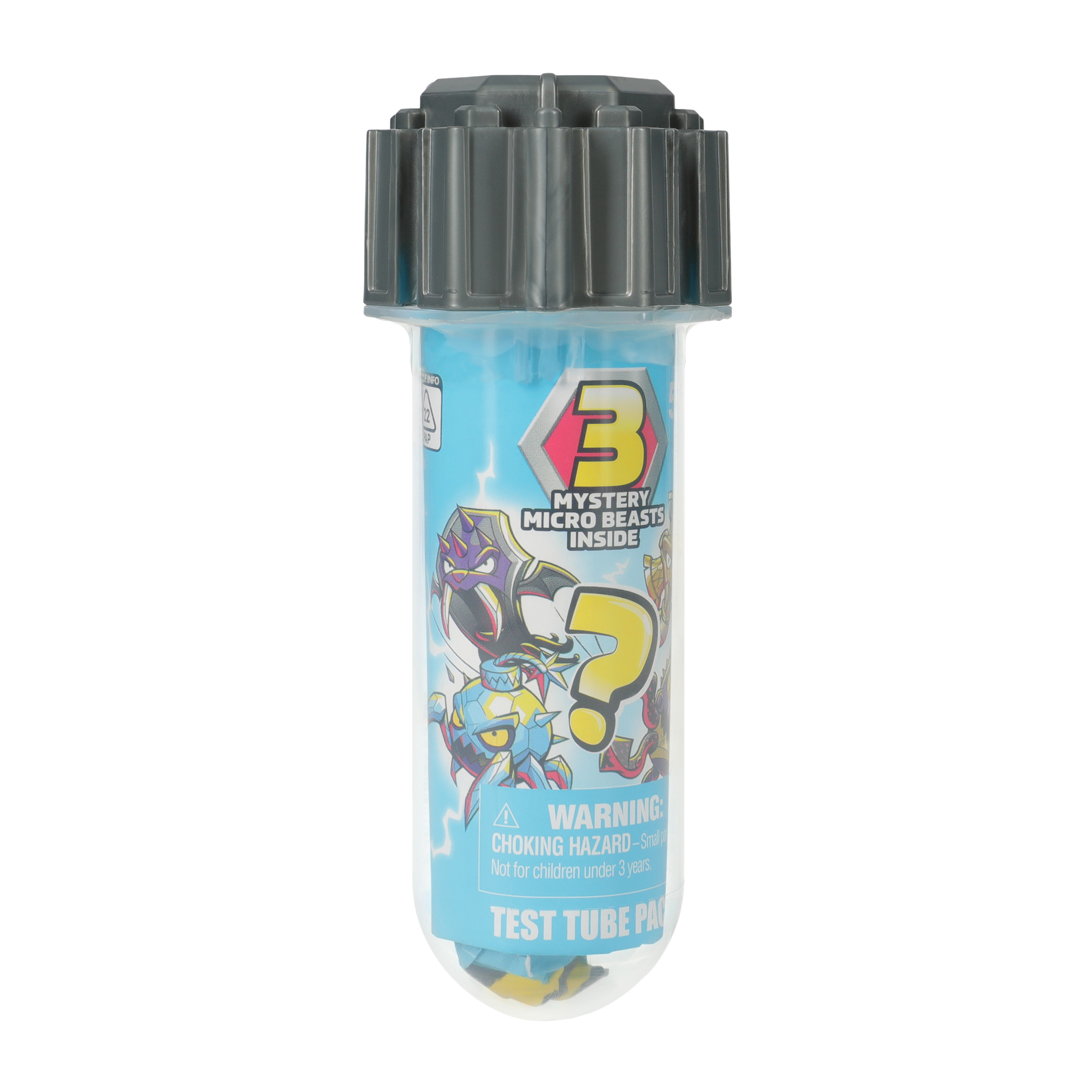 Mr. Beast Lab Swarms Mystery Micro Beasts Test Tube 3-Pack (Styles May Vary)