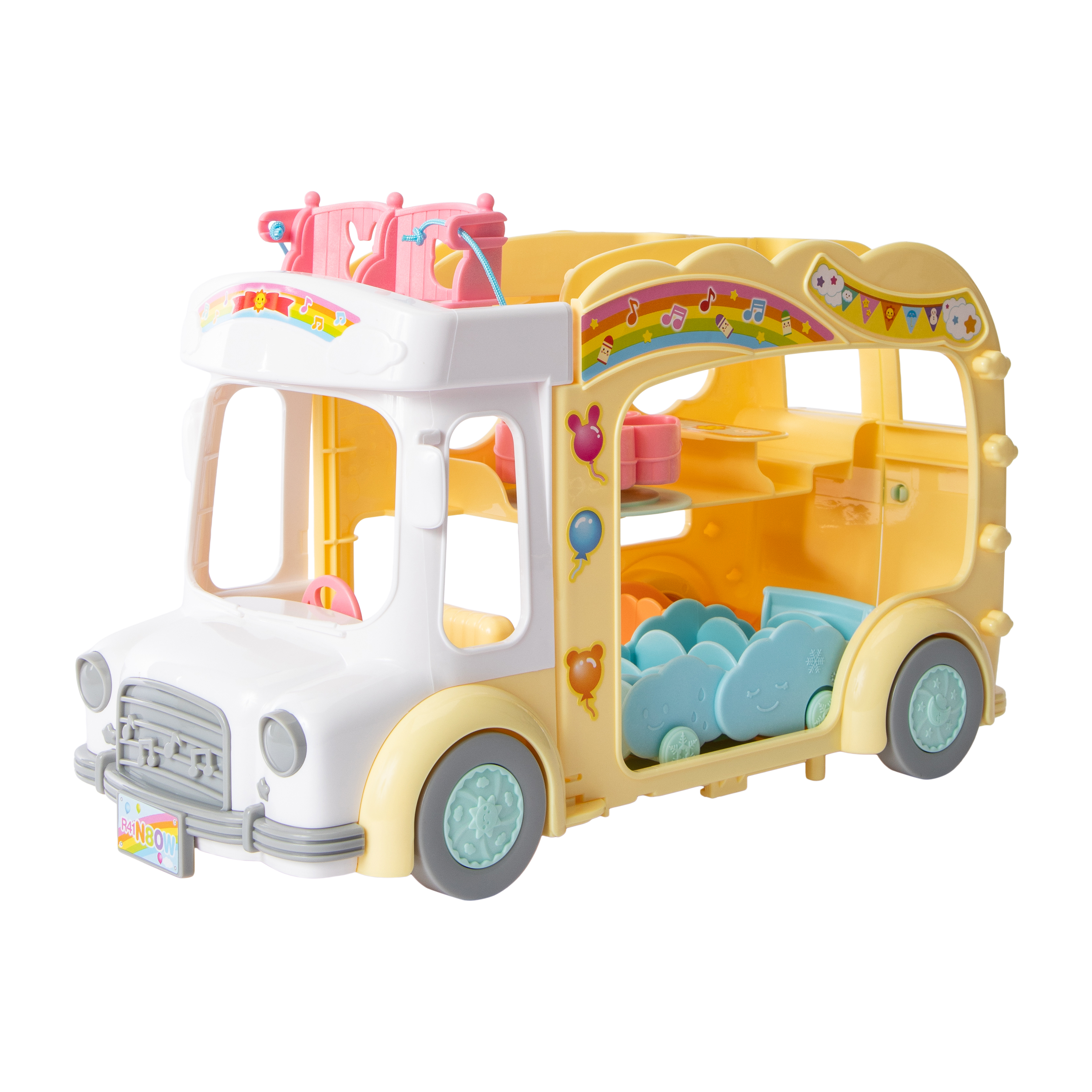 Calico Critters® Rainbow Fun Nursery Bus Set