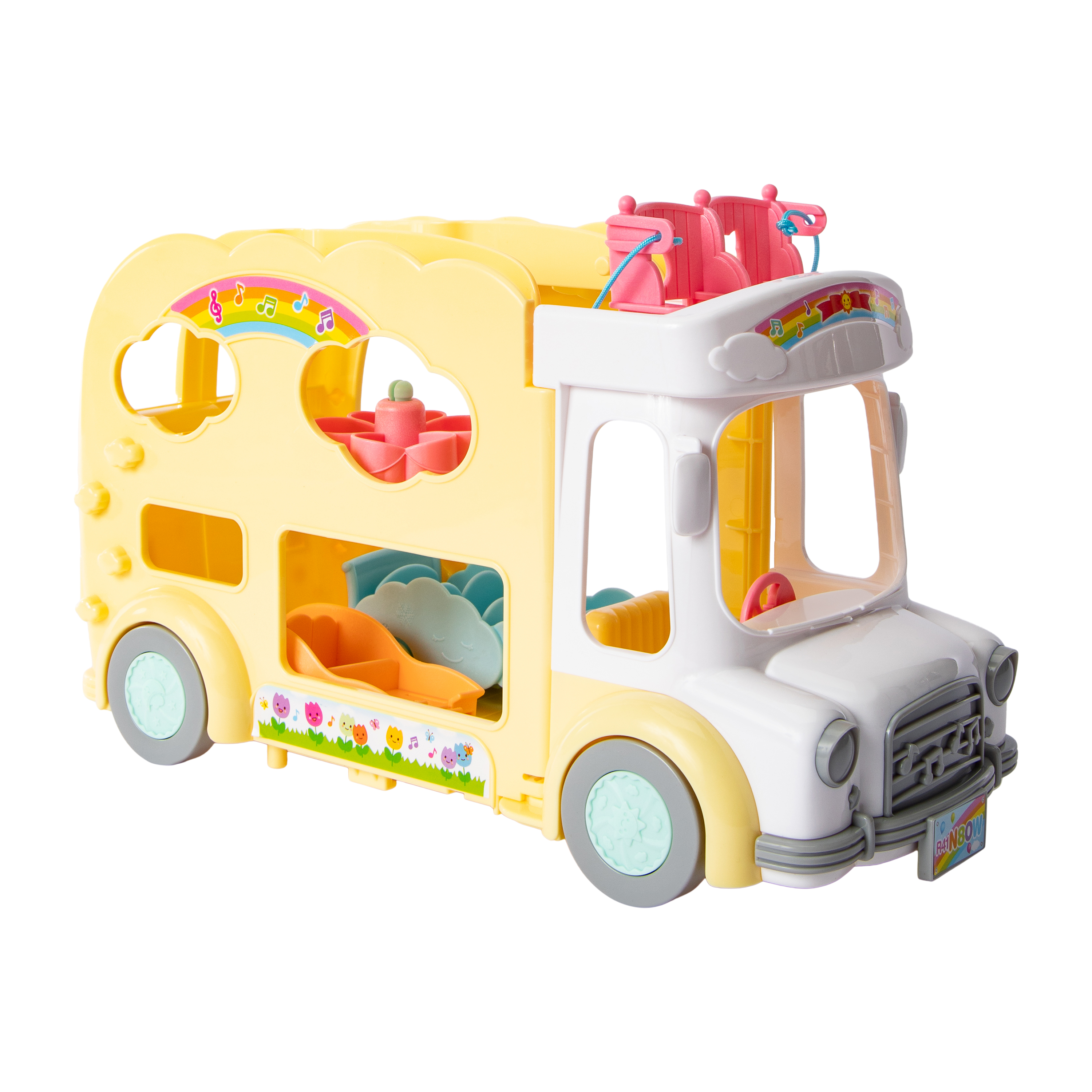 Calico Critters® Rainbow Fun Nursery Bus Set