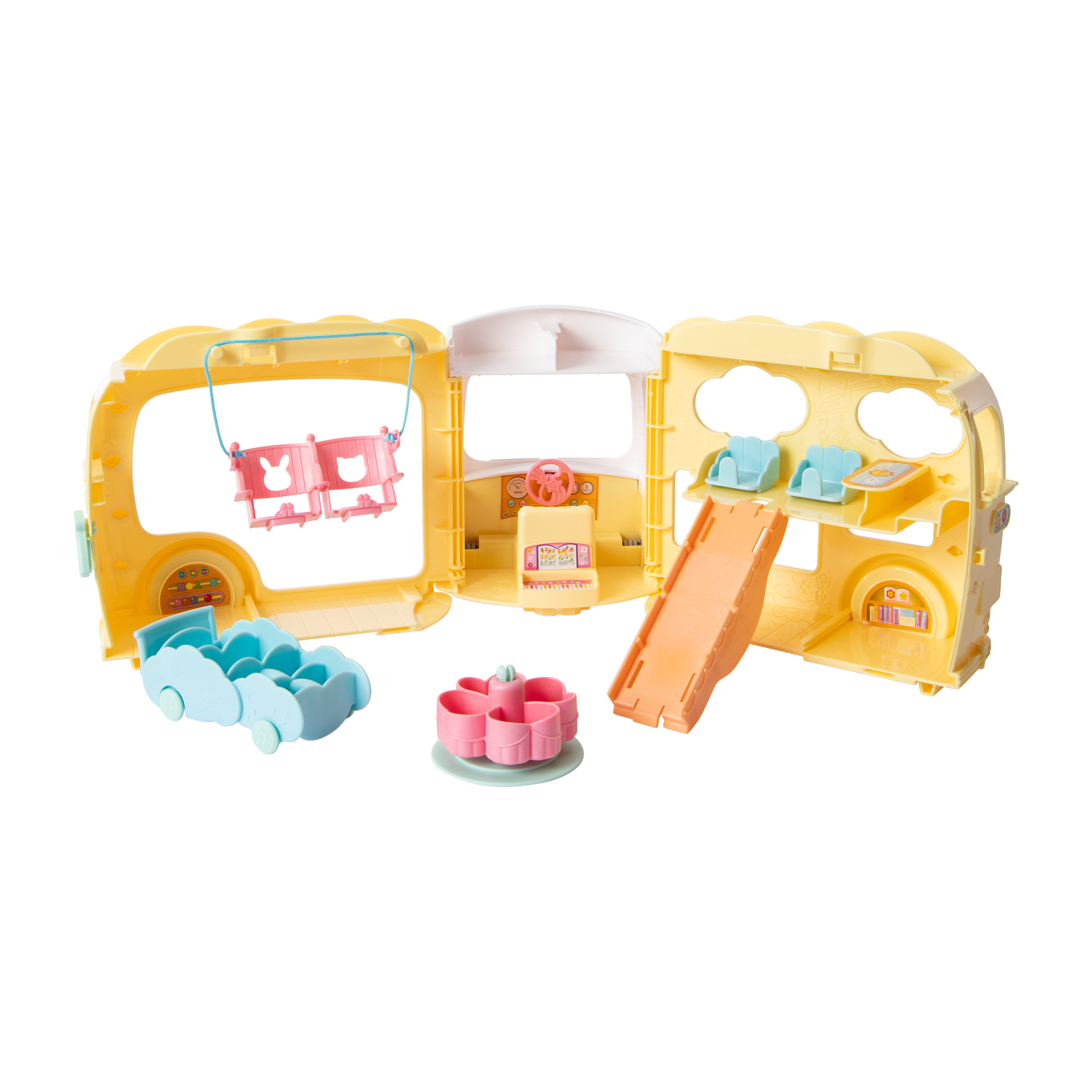 Calico Critters® Rainbow Fun Nursery Bus Set