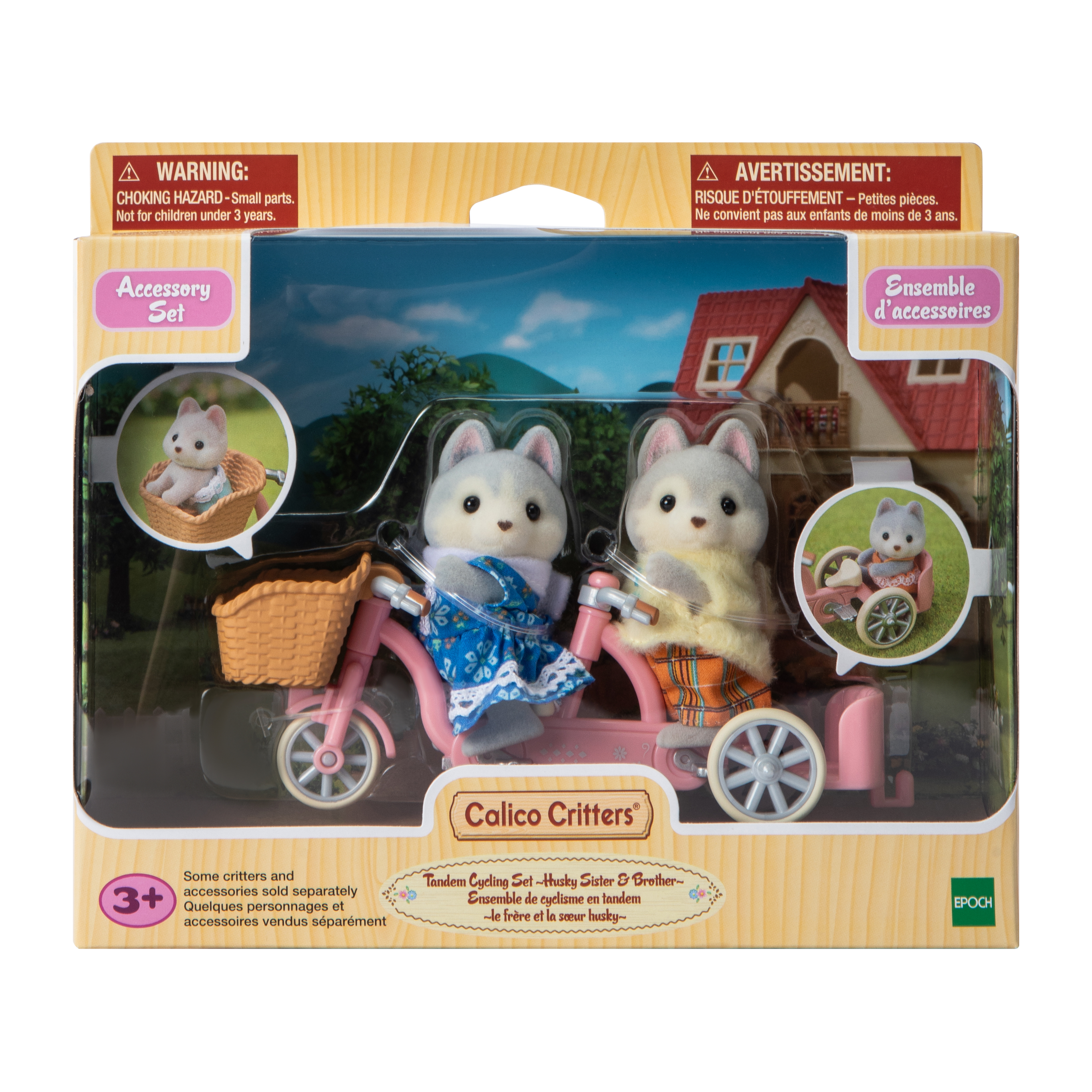 Calico Critters® Tandem Cycling Accessory Set