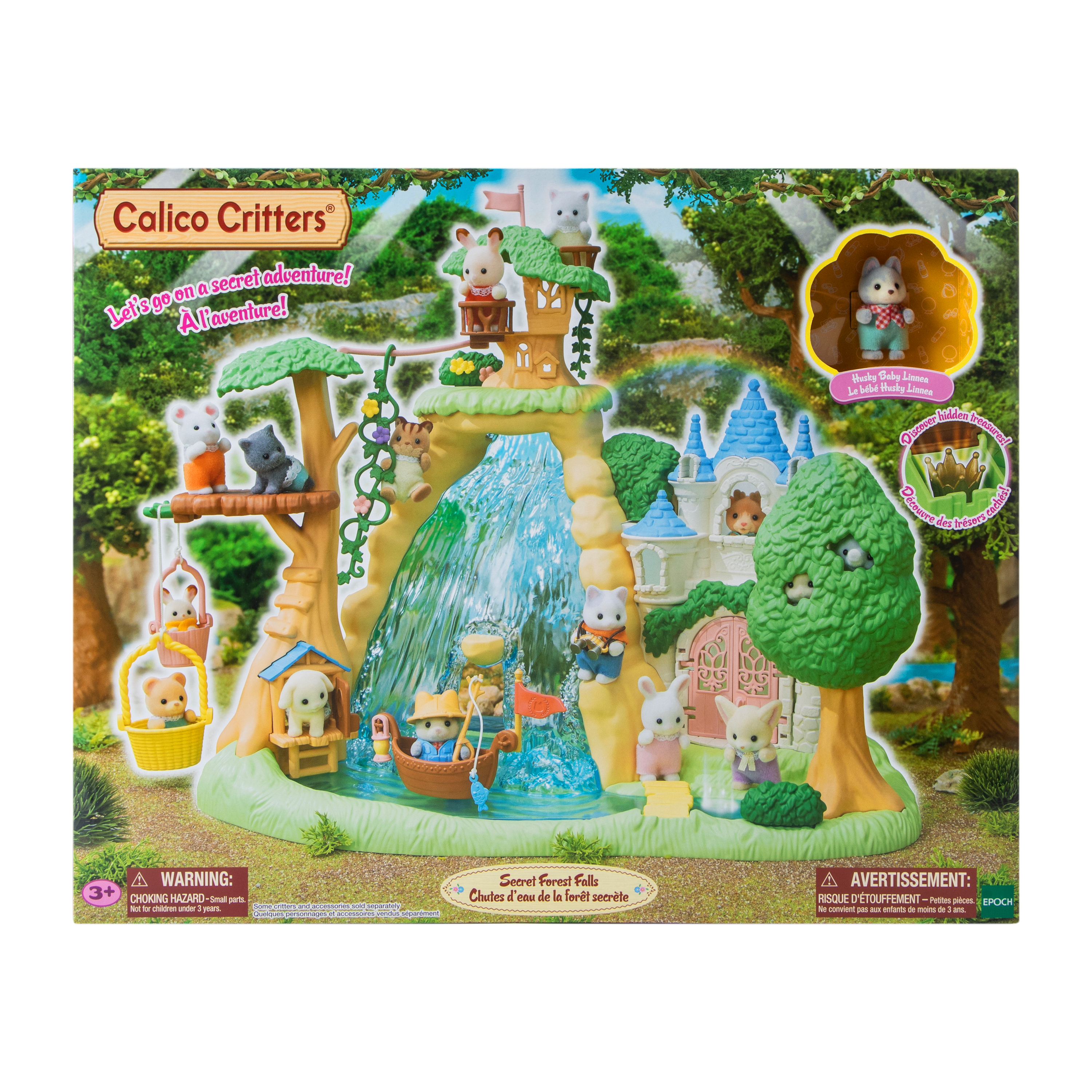Calico Critters® Secret Forest Falls Set