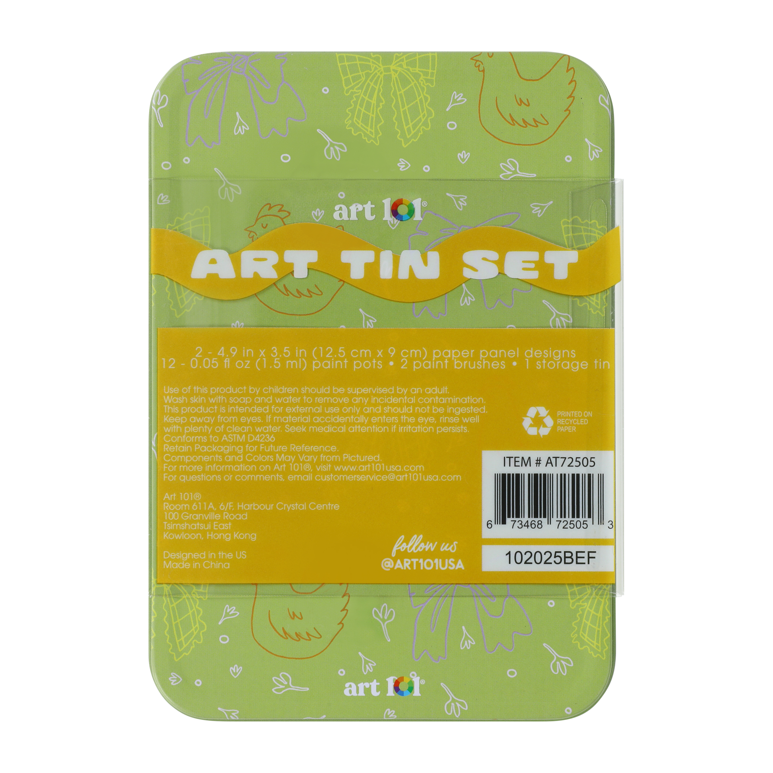 Art 101® Tin