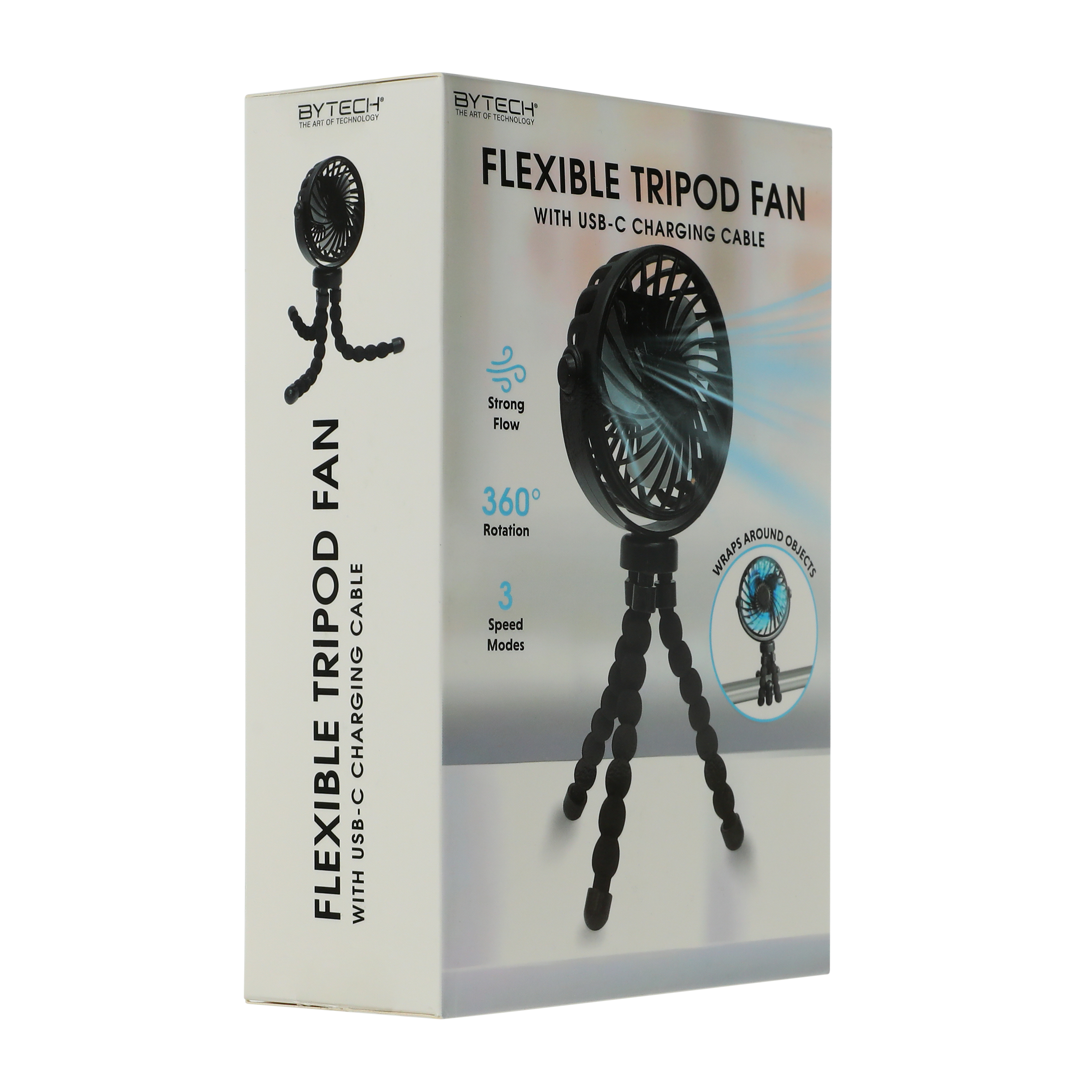 Bytech® Flexible Tripod Fan