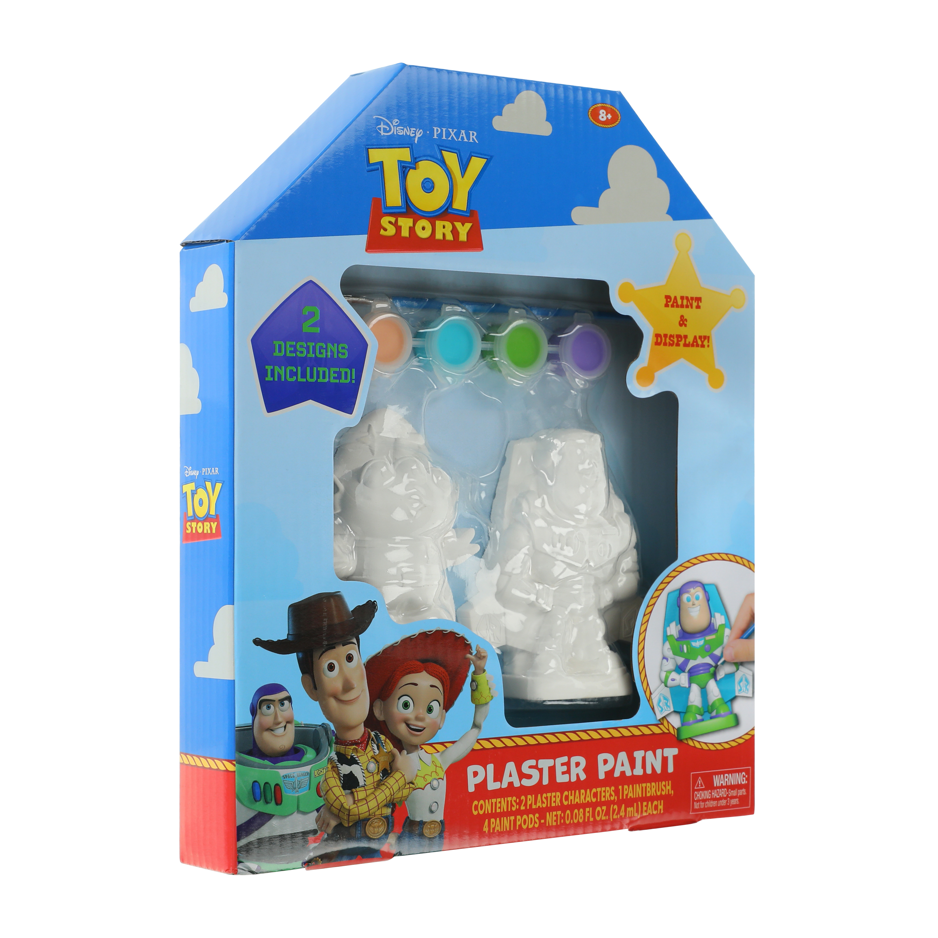 Disney PIXAR Toy Story Plaster Paint Set