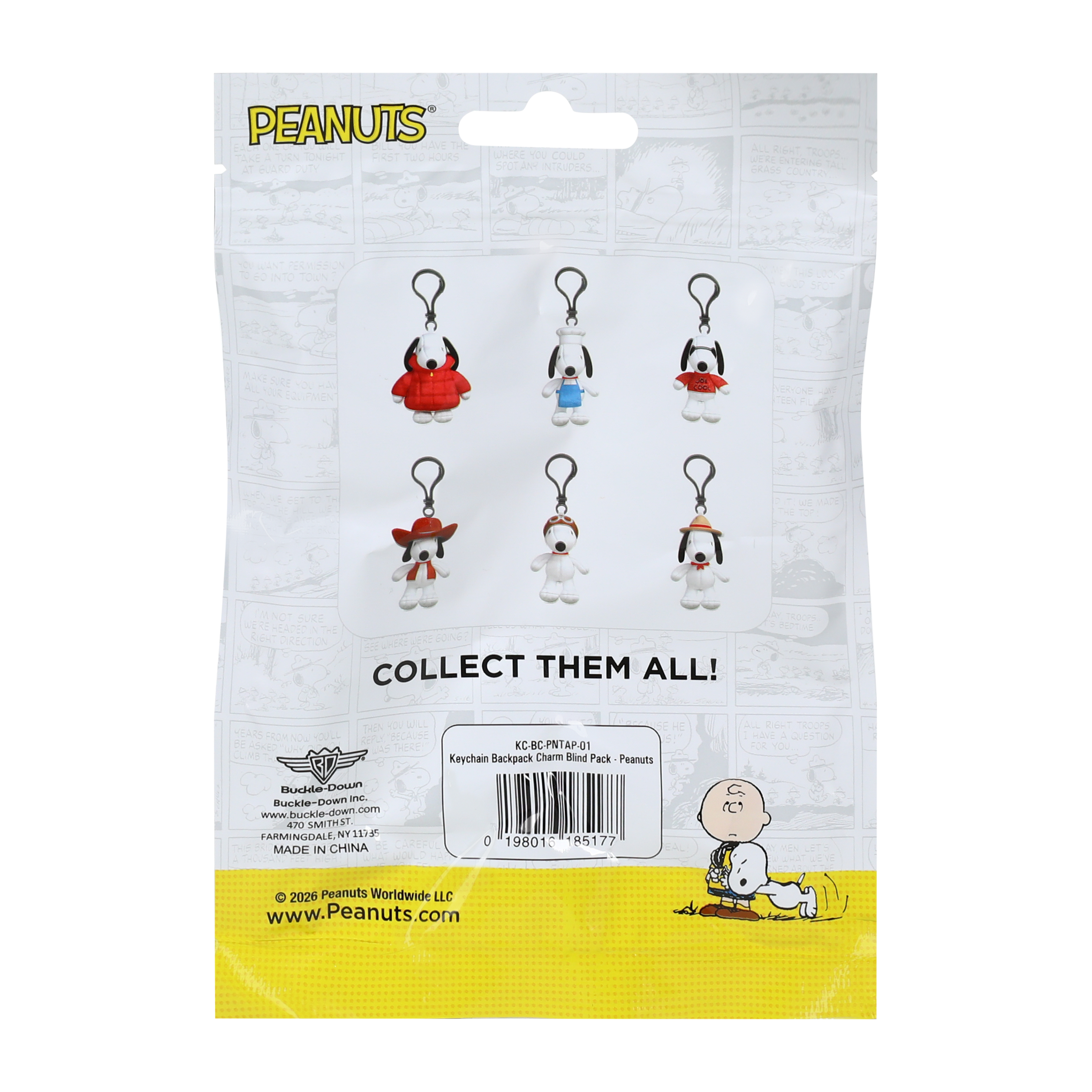 Peanuts® Mystery Keychain Pack (Styles May Vary)