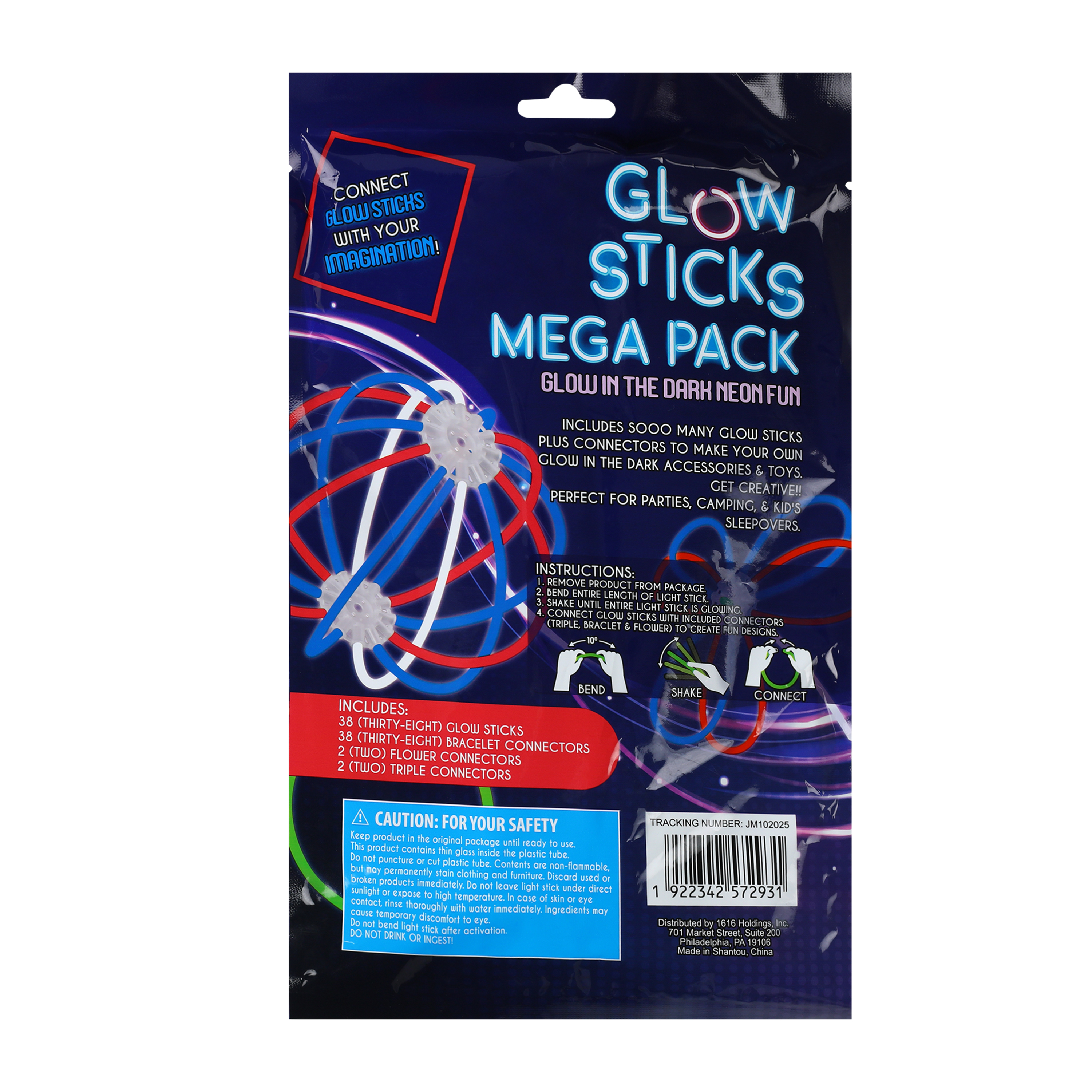 Glow Sticks Mega Pack Set | Five Below